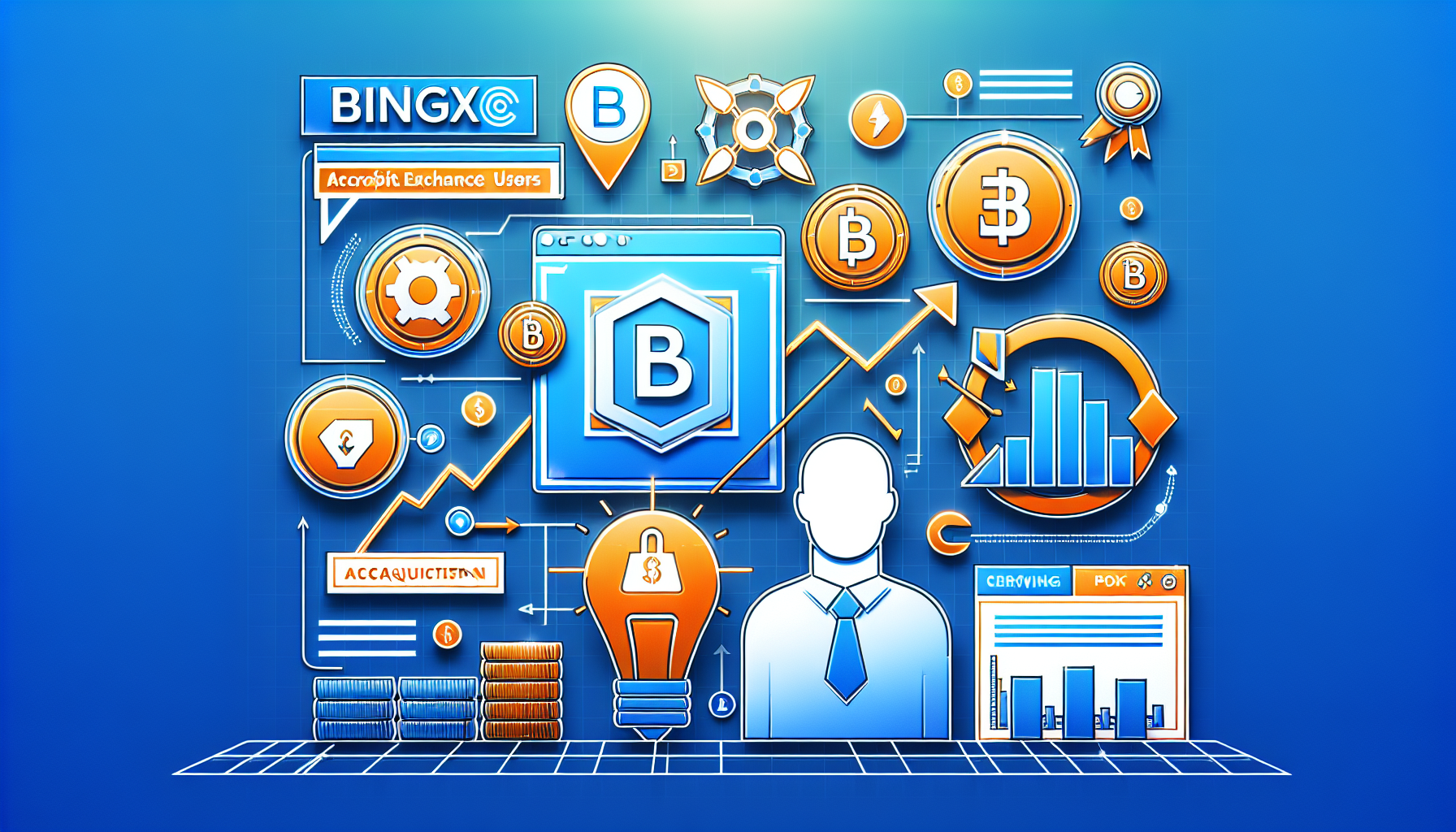 BingX PPC campaigns for exchange user acquisition