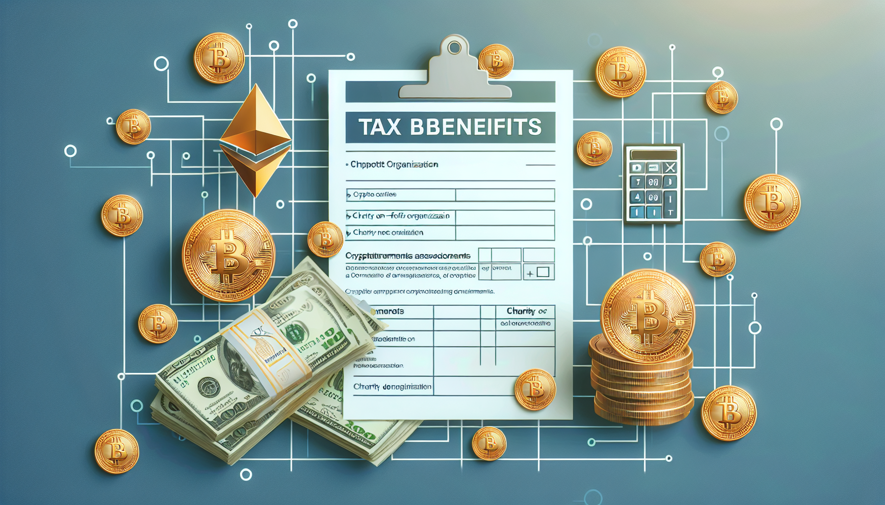 Crypto donations nonprofit tax benefits