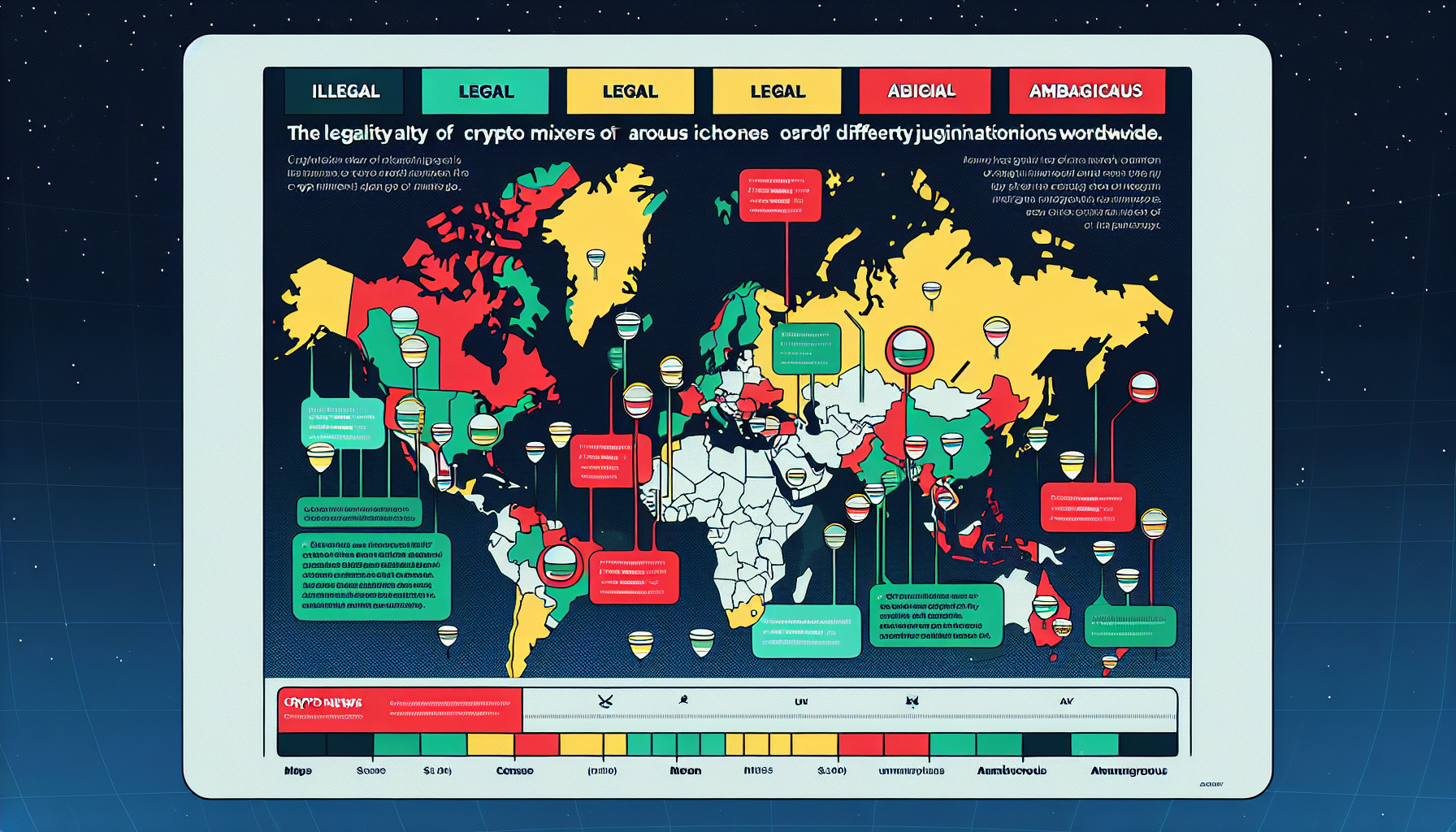 Crypto mixer legality jurisdiction map