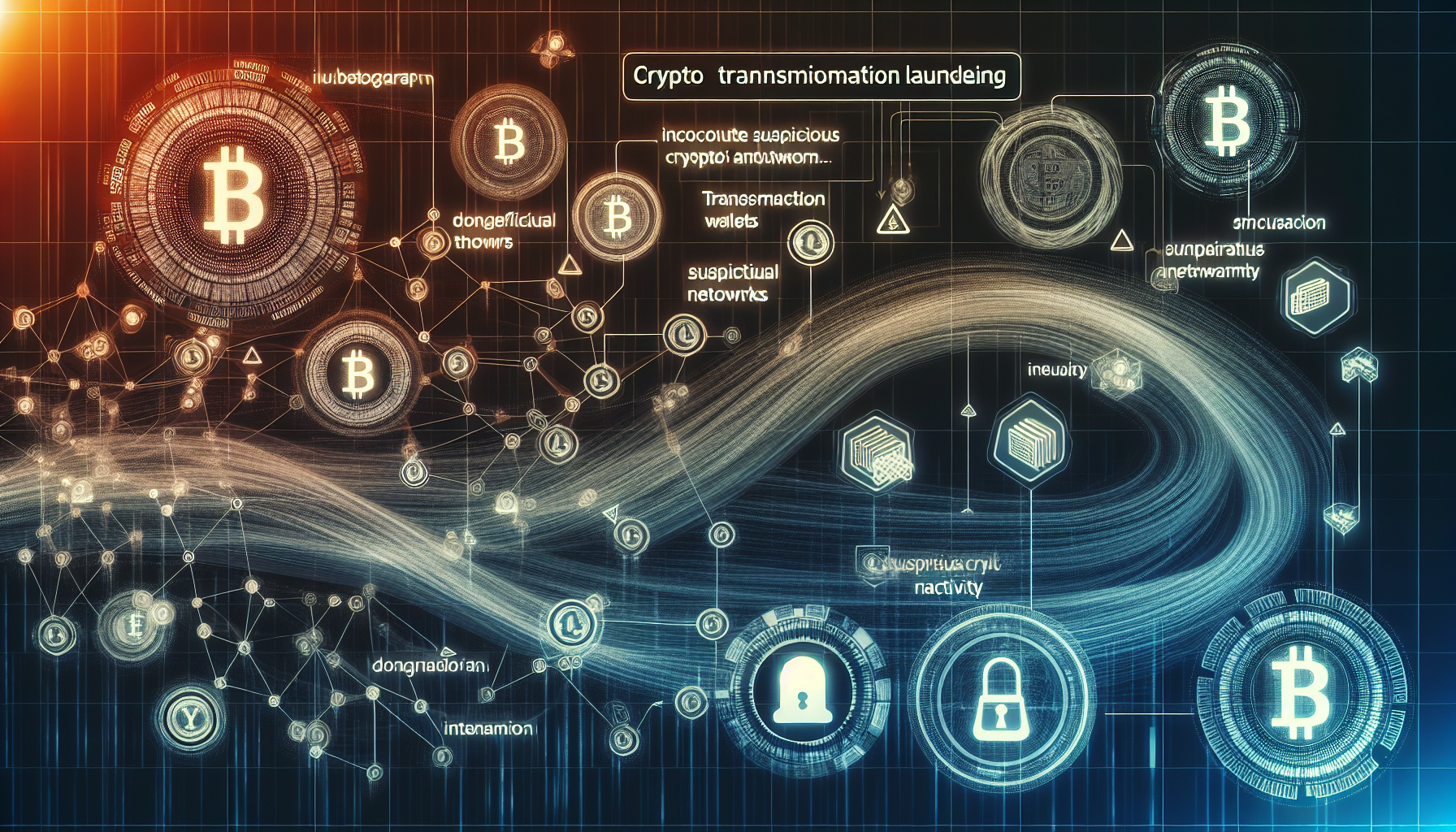 Crypto transaction laundering detection techniques