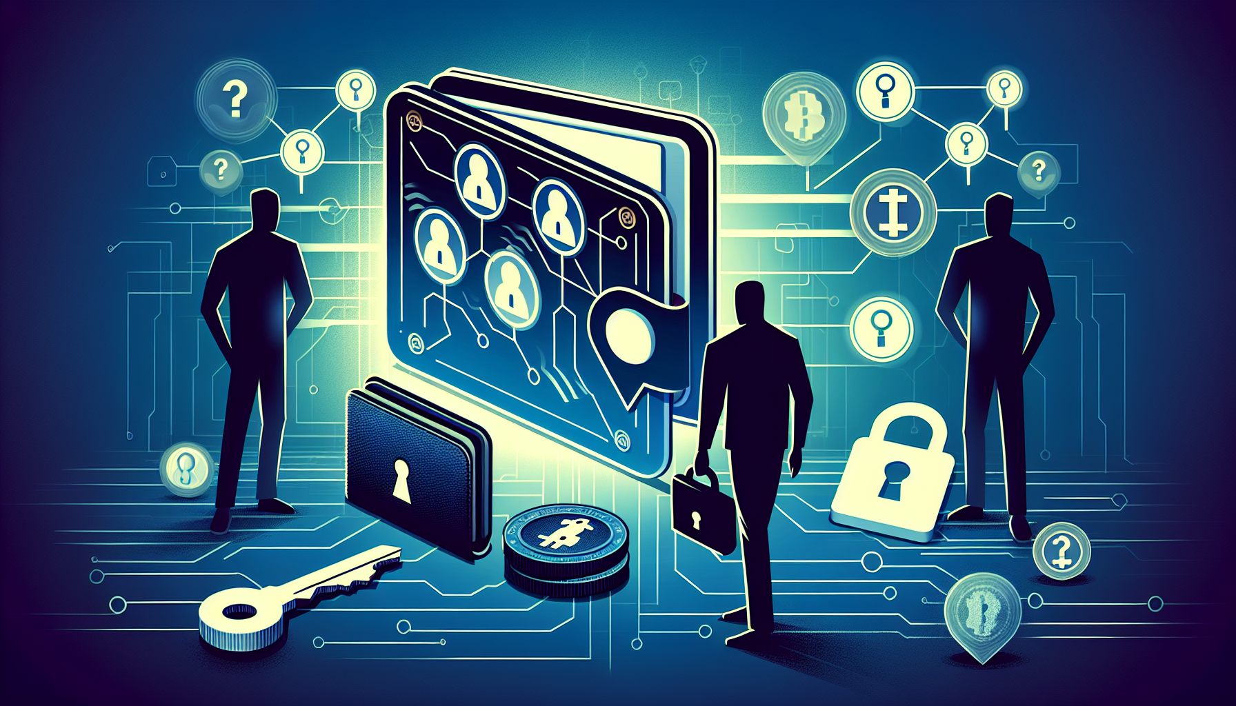 Crypto wallet address reuse tracking risks