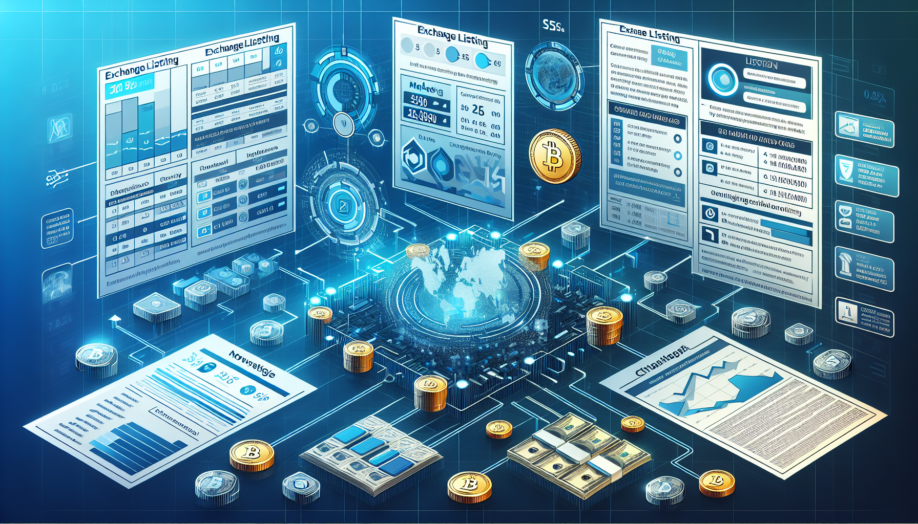 Exchange listing marketing package comparison