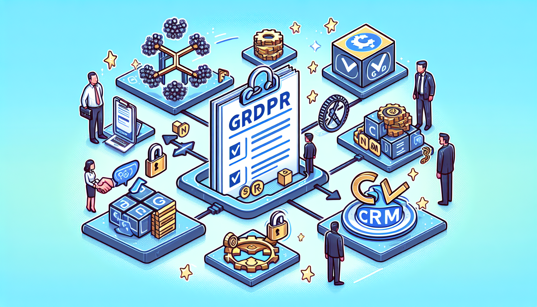 GDPR compliance for blockchain-based CRM systems