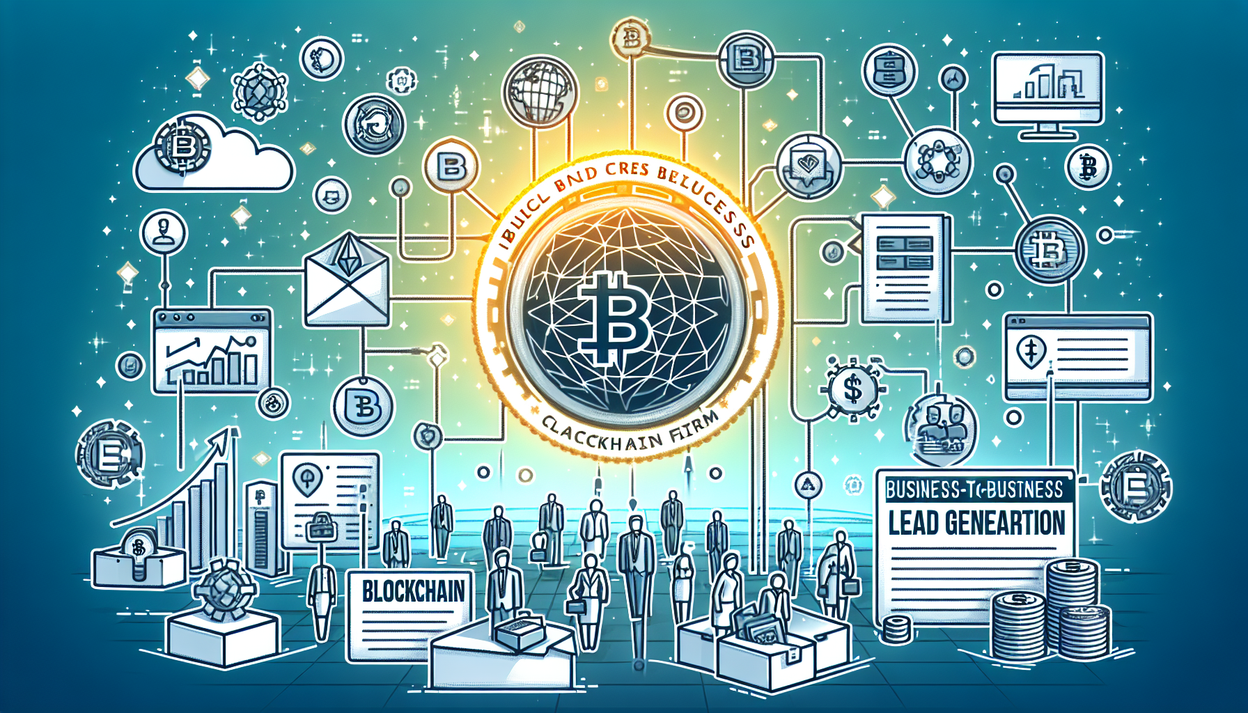 LinkedIn B2B lead generation for blockchain firms