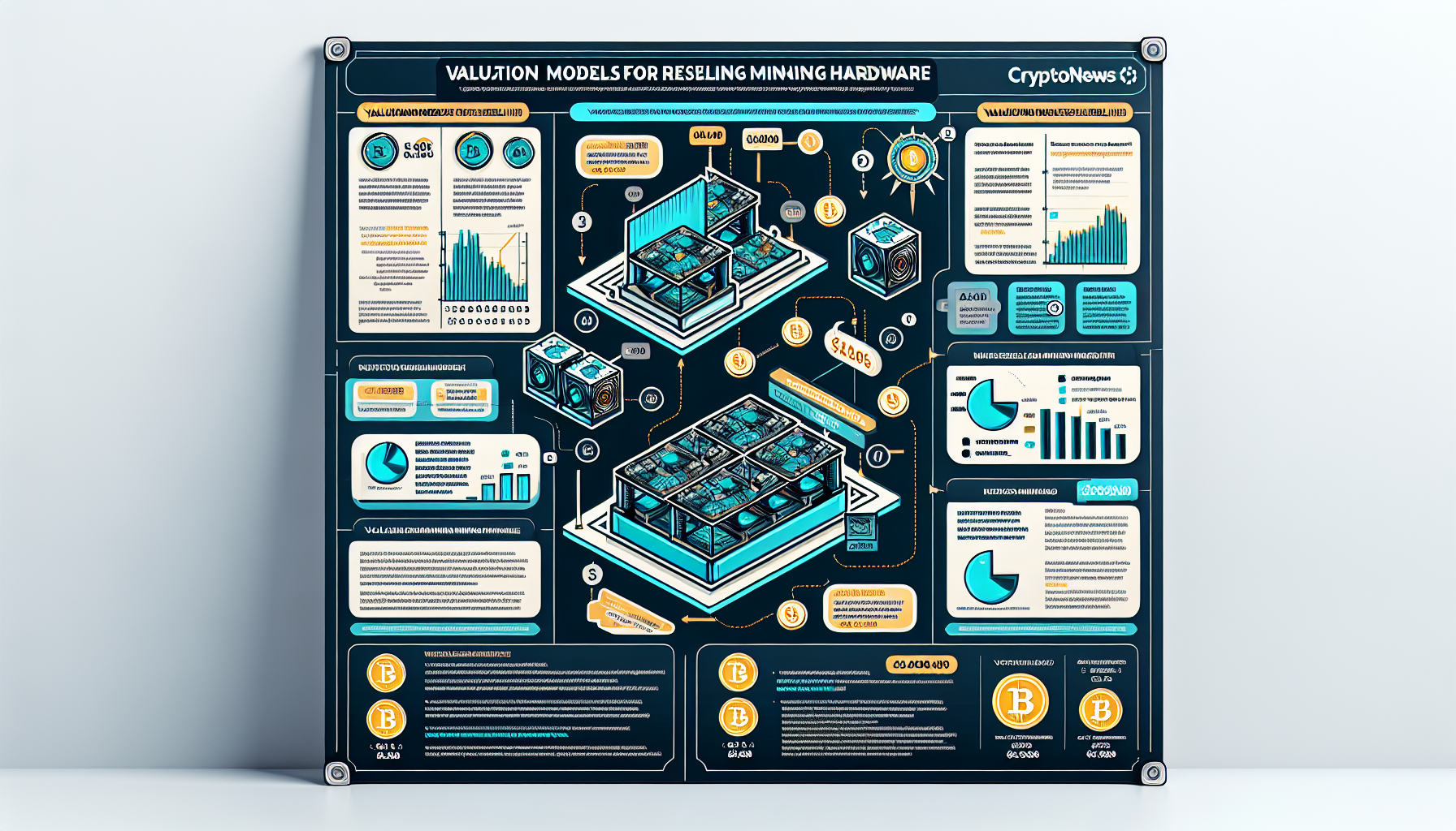Mining hardware resale valuation models