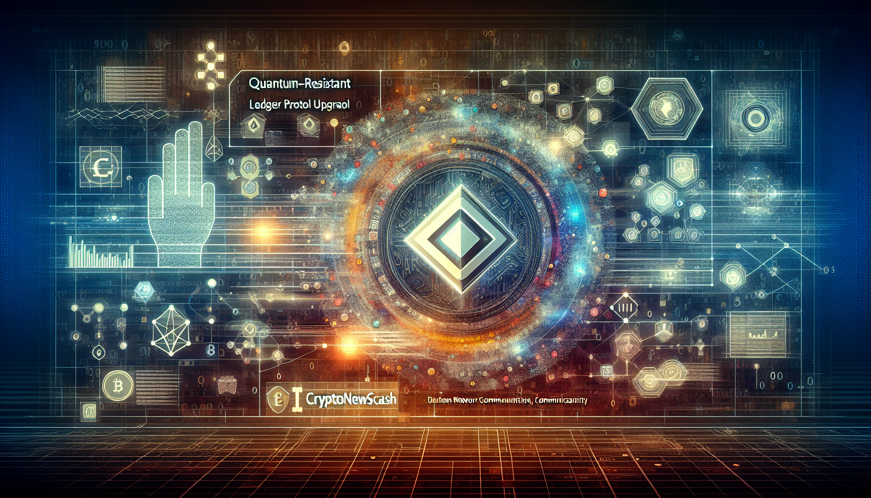 Quantum-resistant ledger protocol upgrades