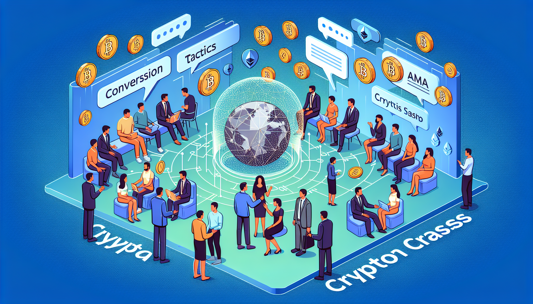 Twitter Spaces crypto AMA conversion tactics