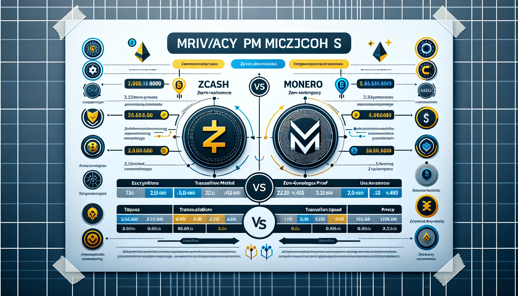 Zero-knowledge proof privacy coins comparison (Zcash vs Monero)