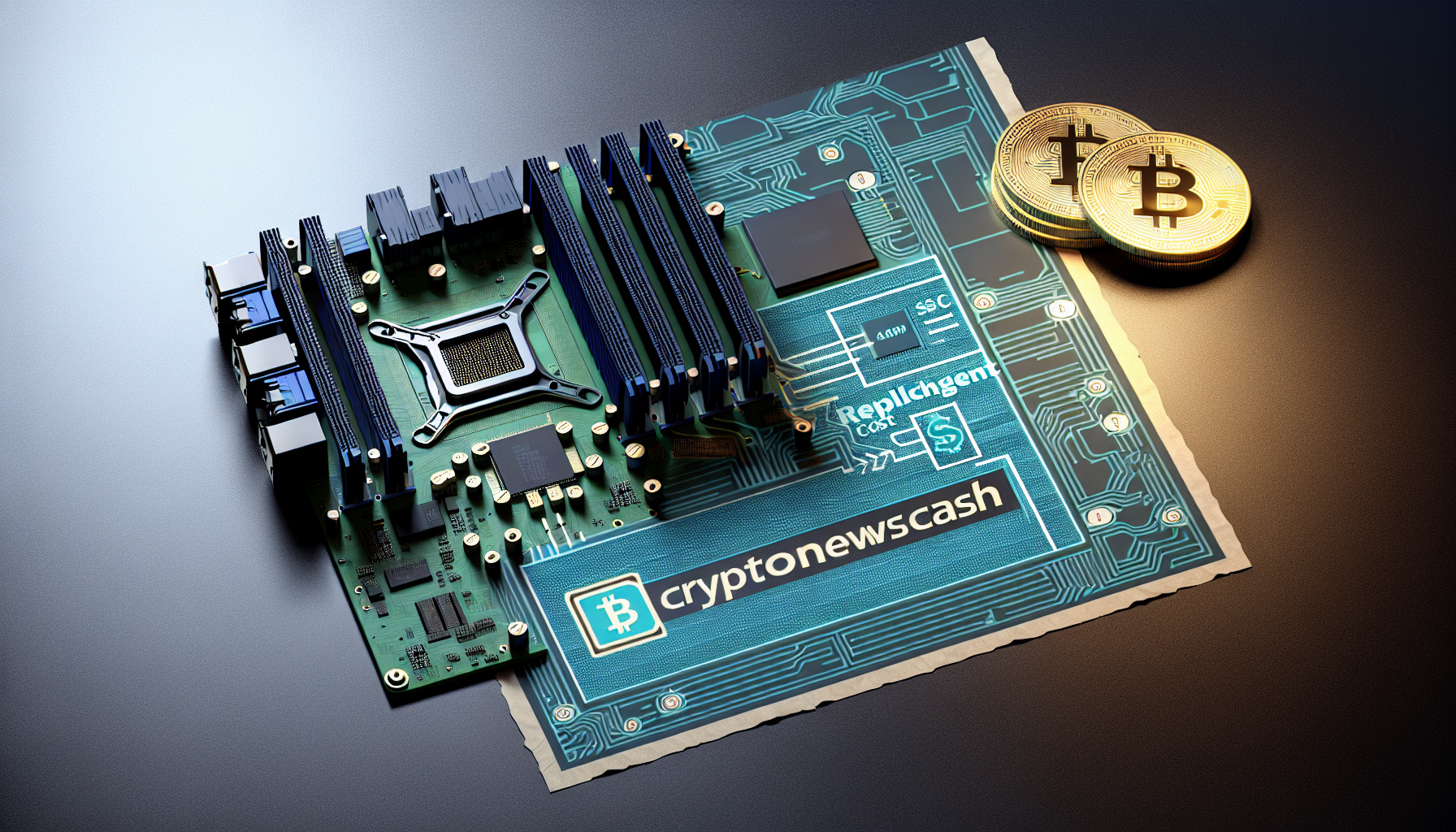 ASIC mining motherboard replacement cost