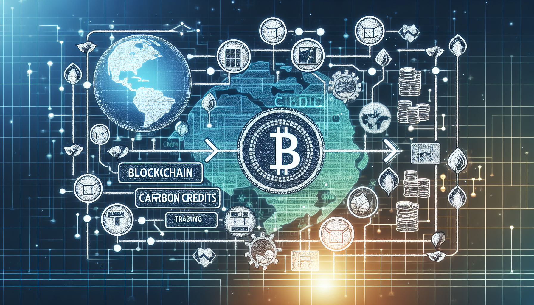 Blockchain-based carbon credit trading