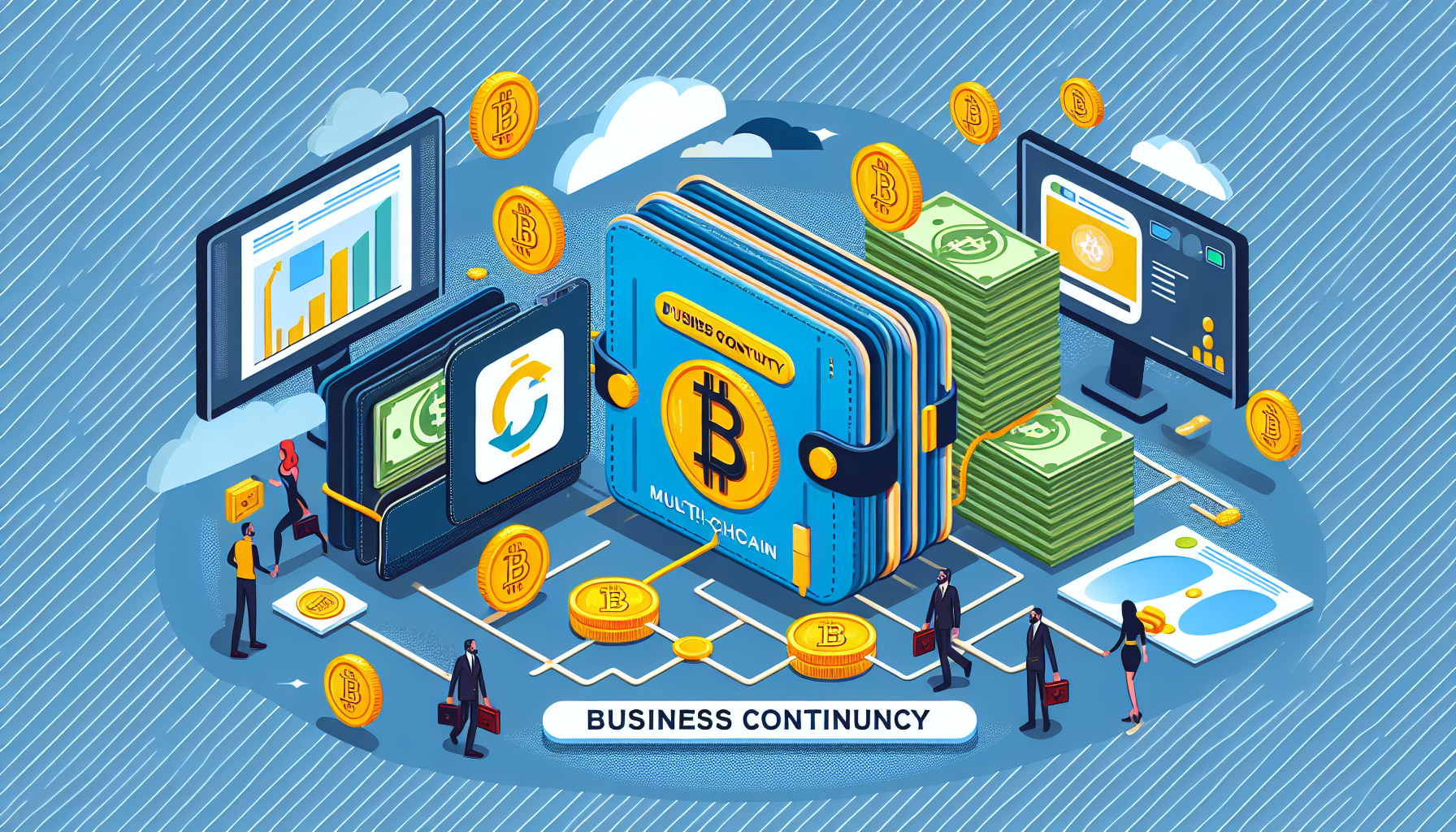 Business continuity with multi-chain wallets