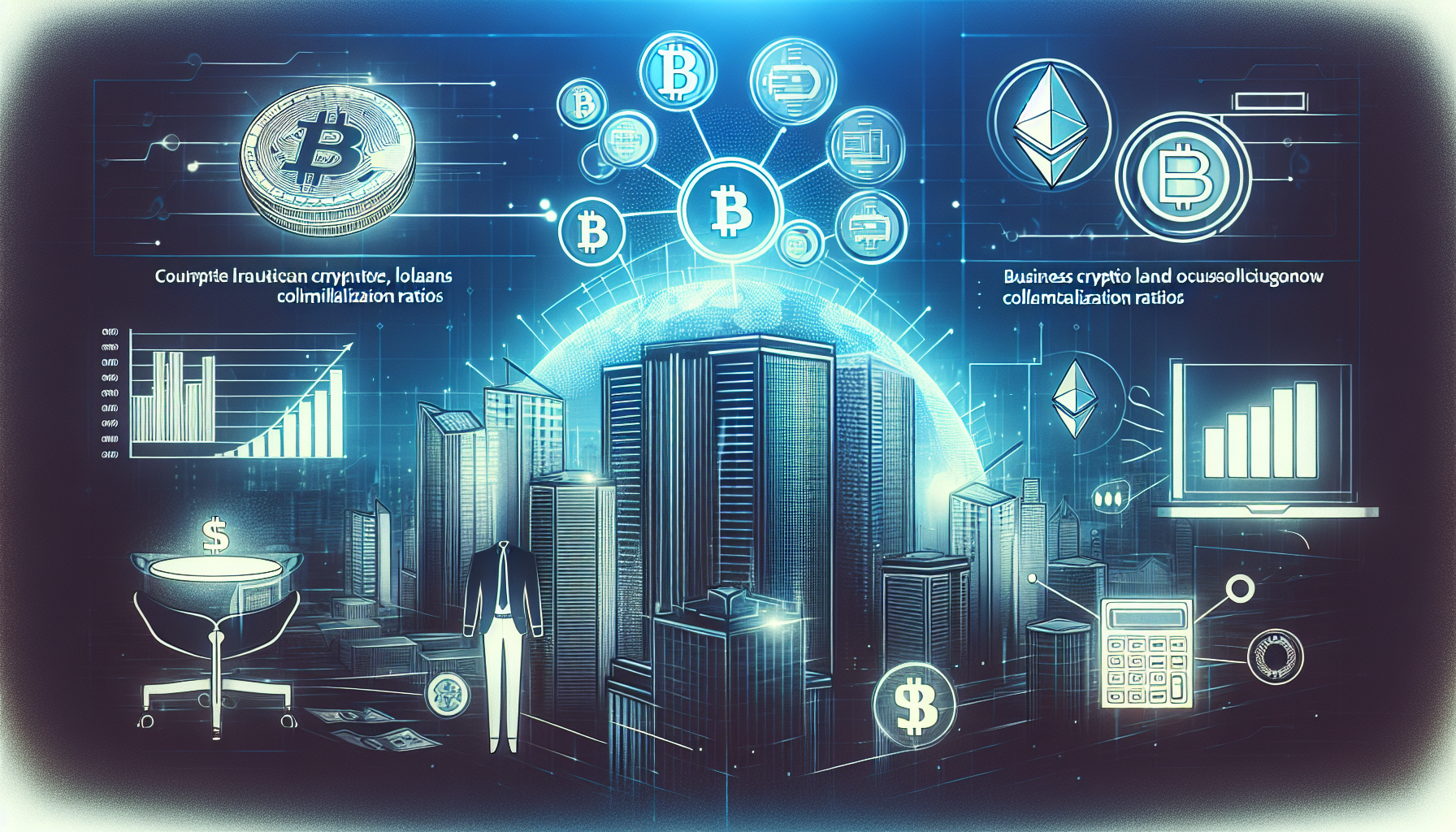 Business crypto loans collateralization ratios