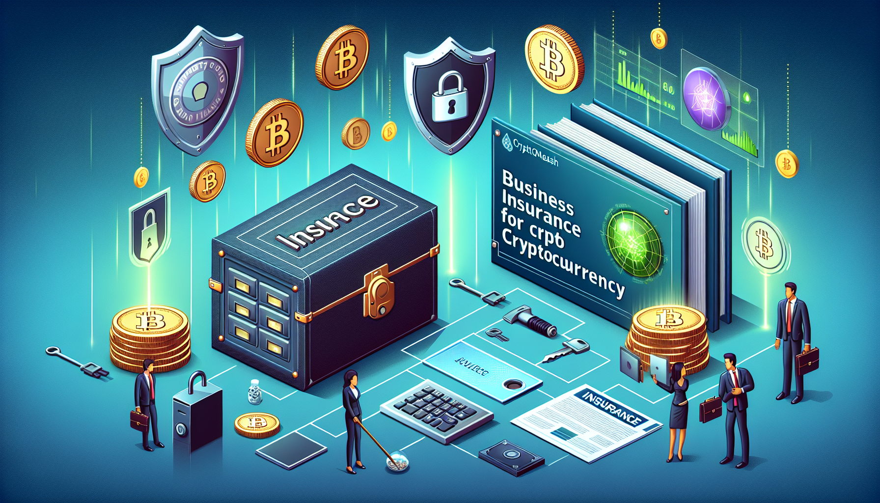 Business insurance for crypto assets