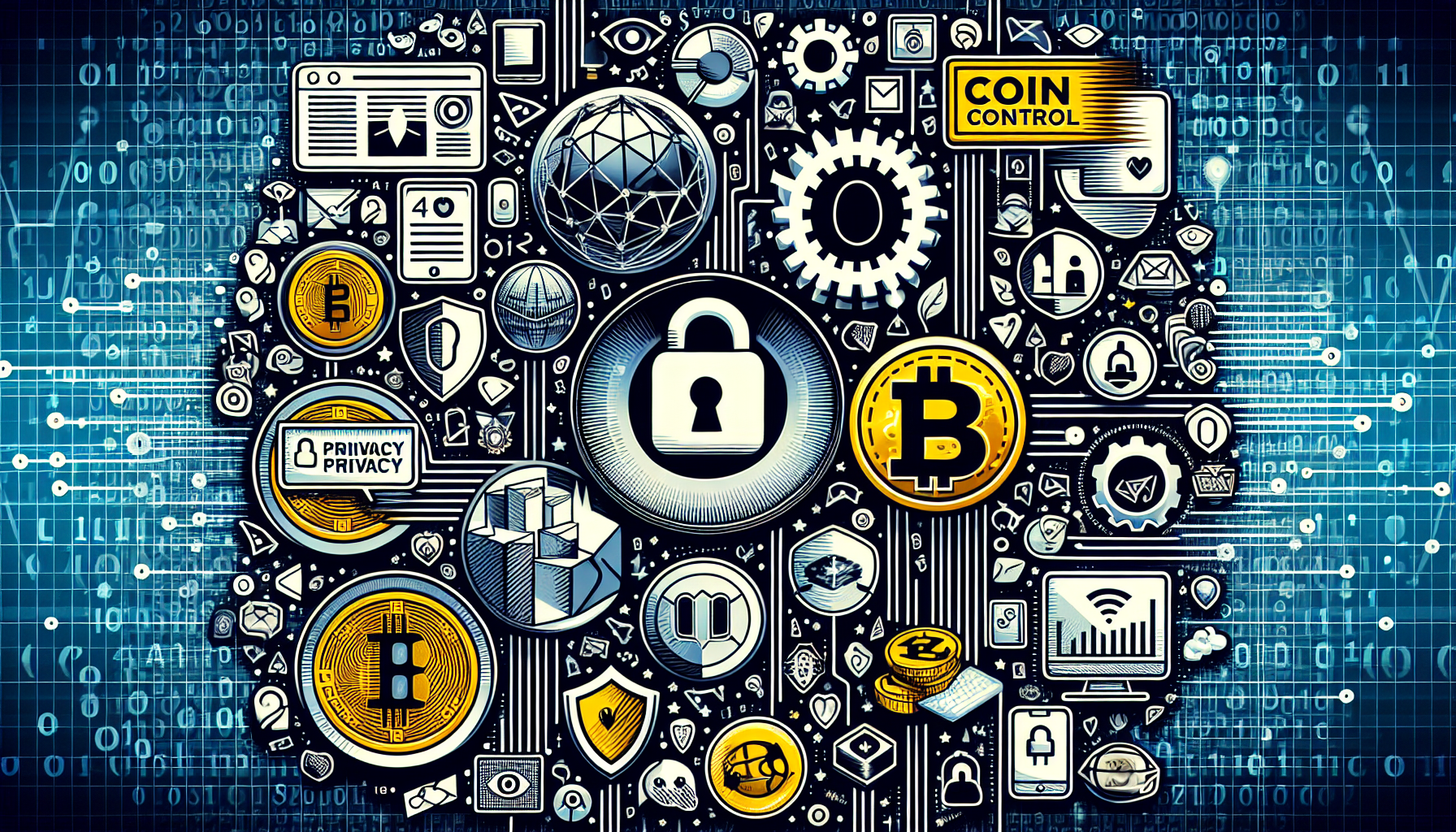 Coin control features privacy impact