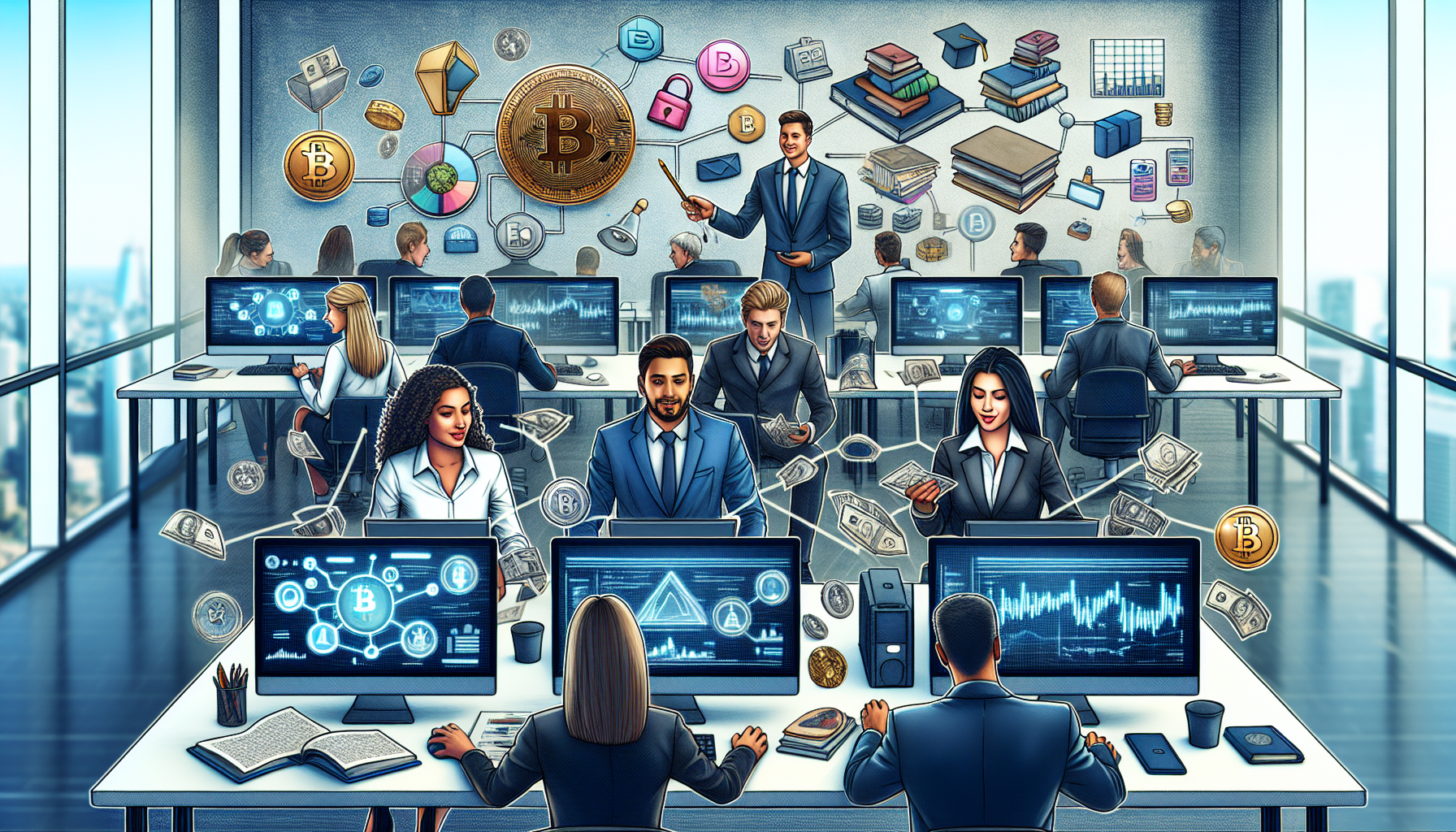 Corporate crypto education programs for employees
