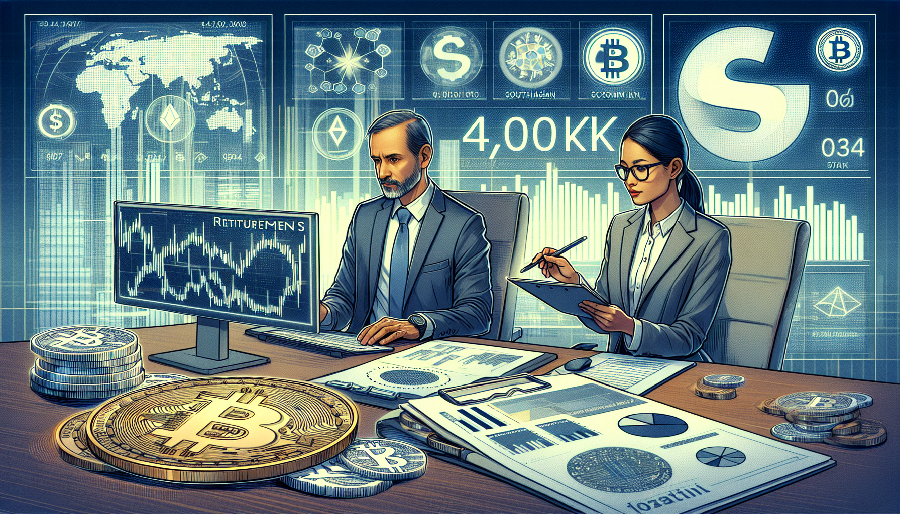 Corporate crypto retirement plans 401(k) options