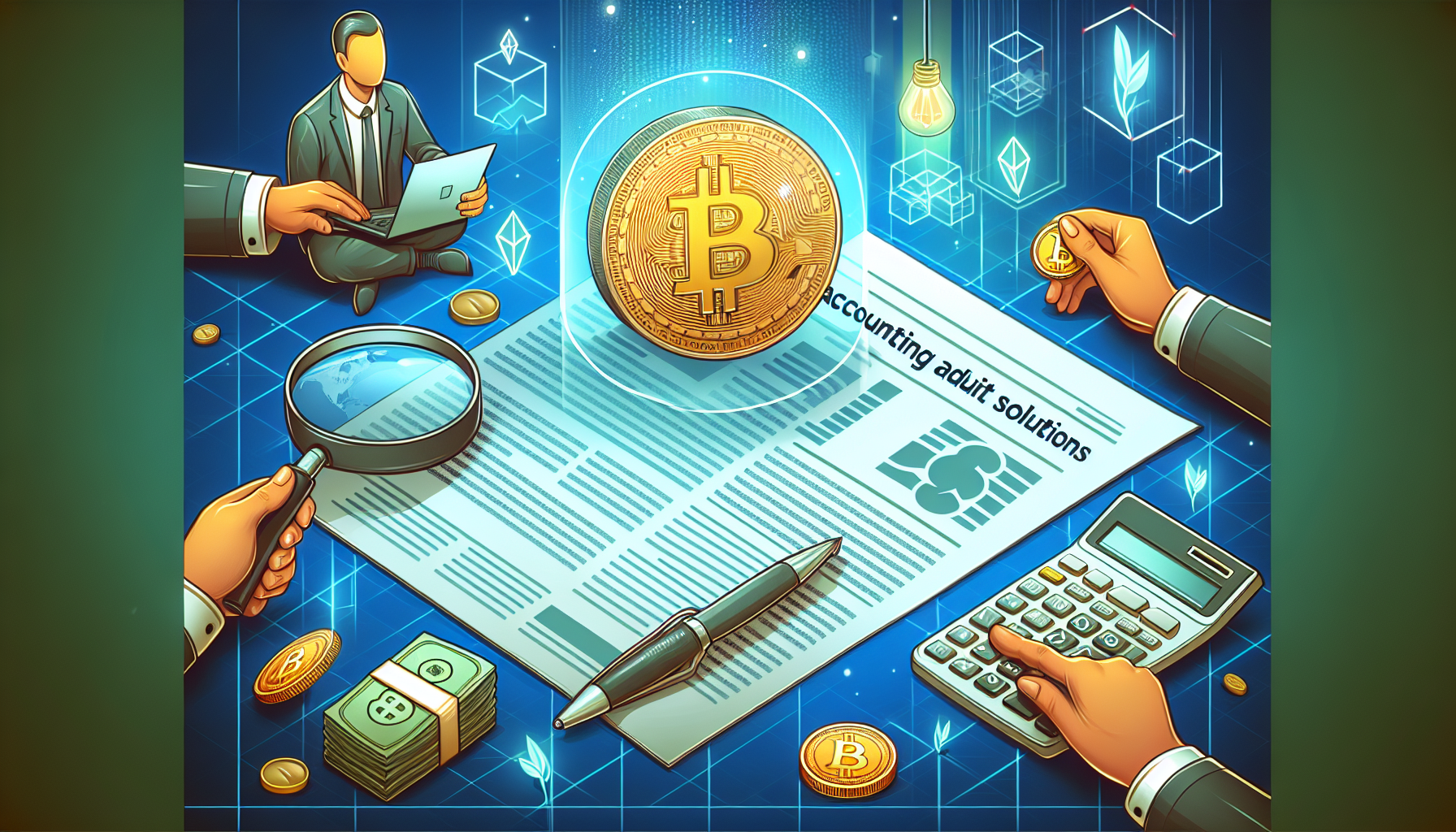 Crypto accounting audit trail solutions