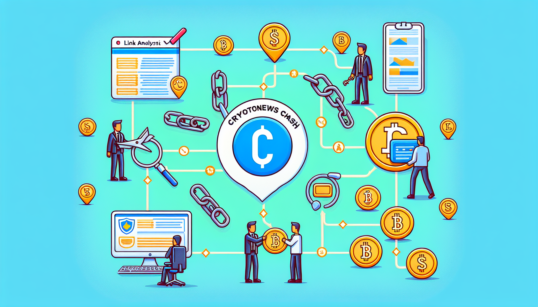 Crypto backlink profile cleanup methods