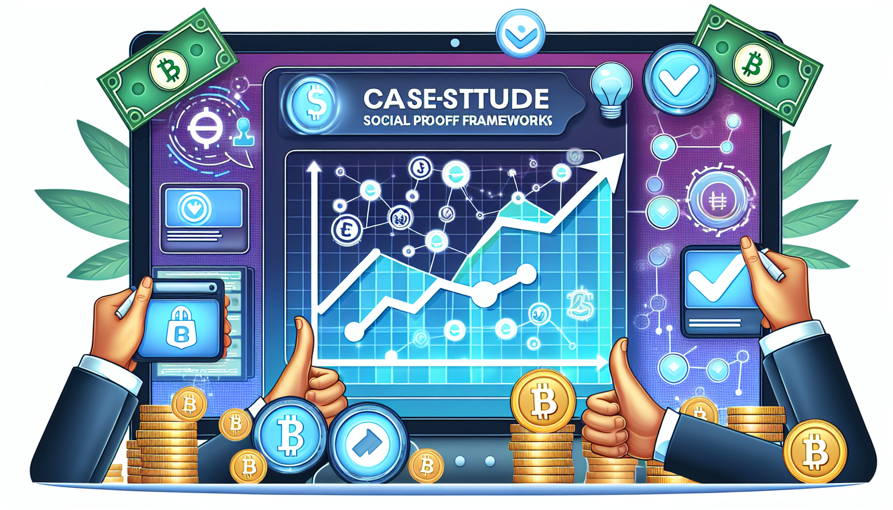 Crypto case study social proof frameworks
