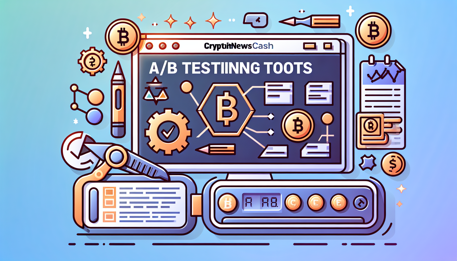 Crypto landing page A/B testing tools