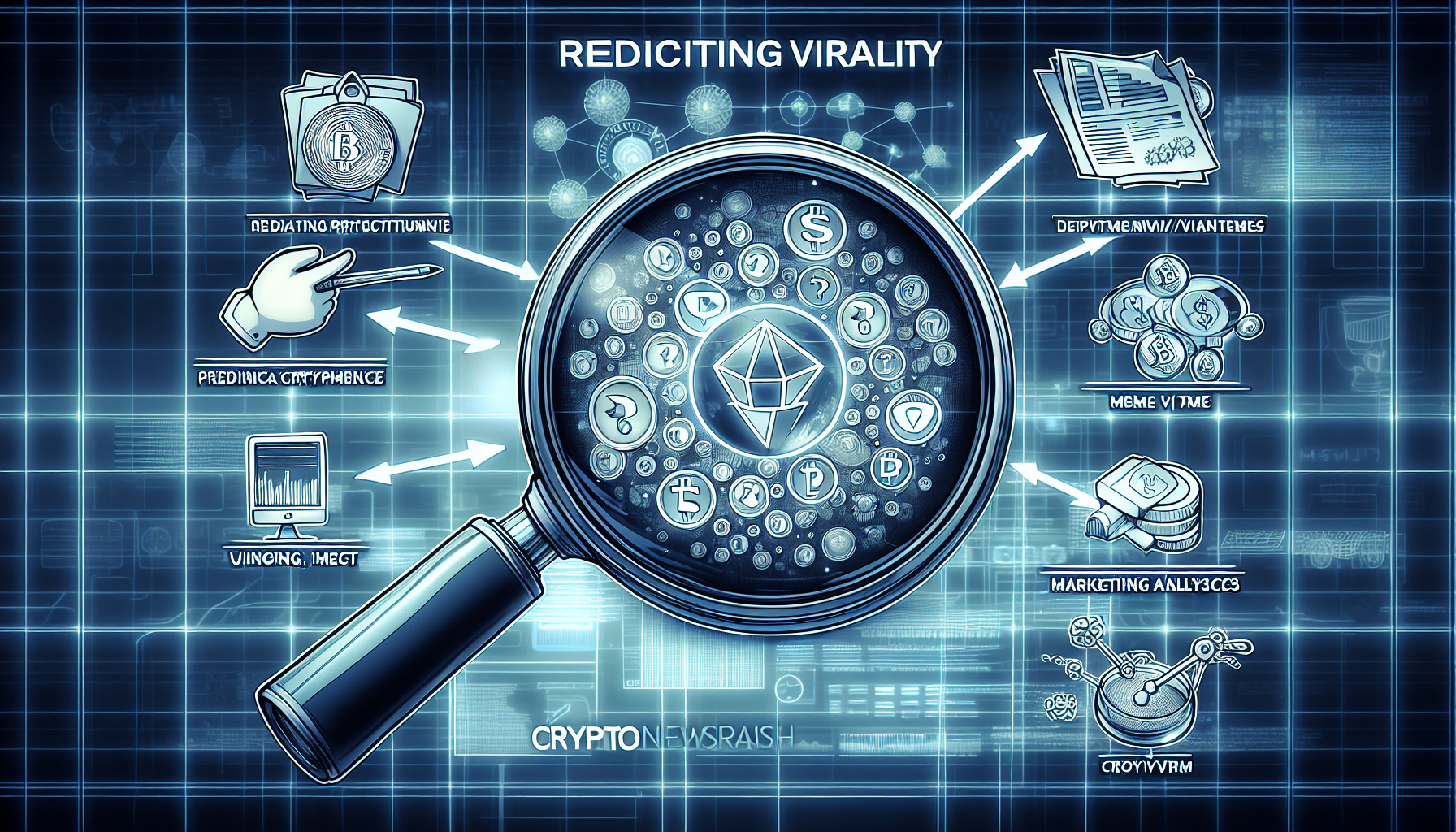 Crypto meme marketing virality predictors