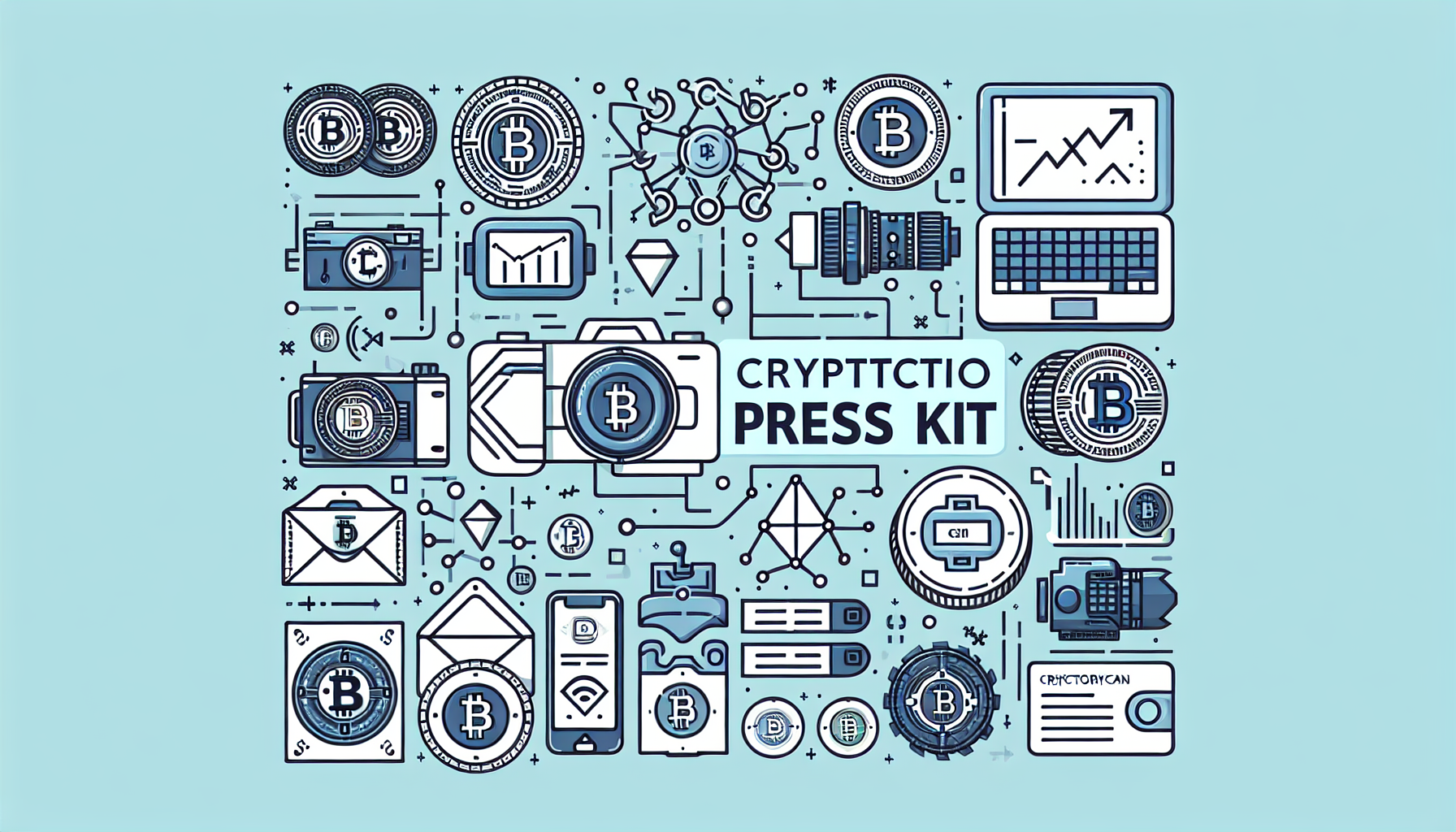 Crypto press kit essential components