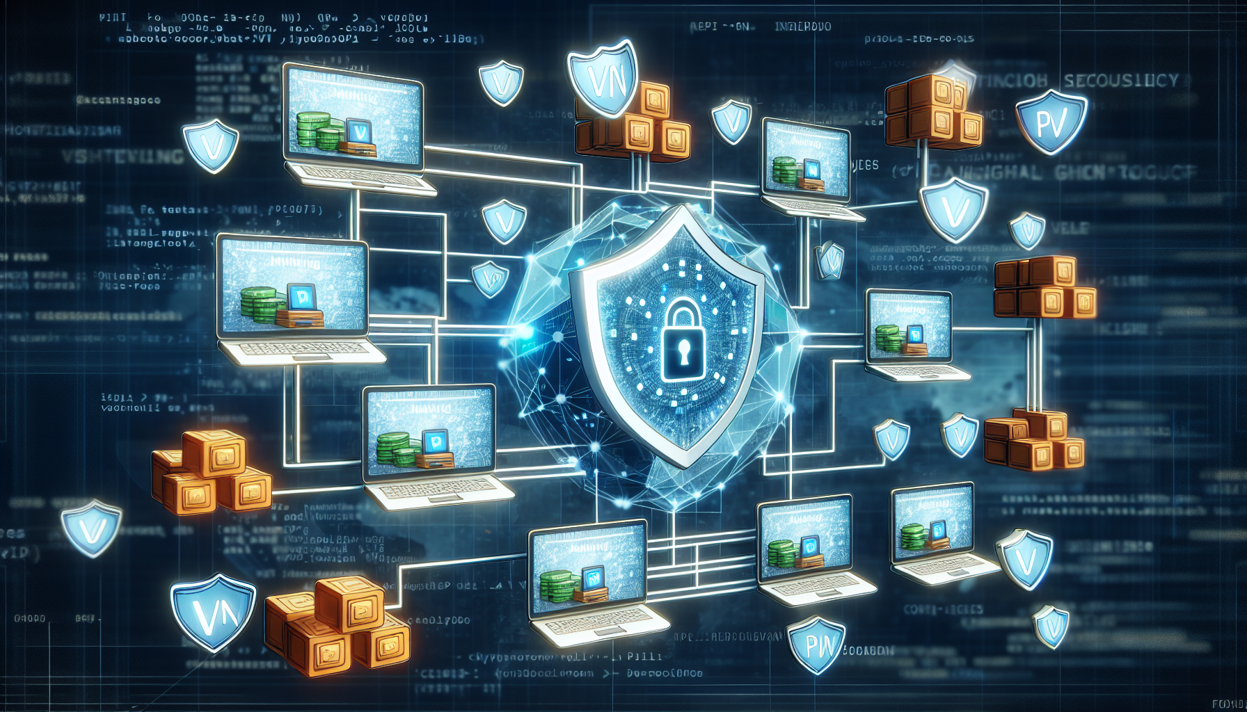 Decentralized VPN mining token incentives