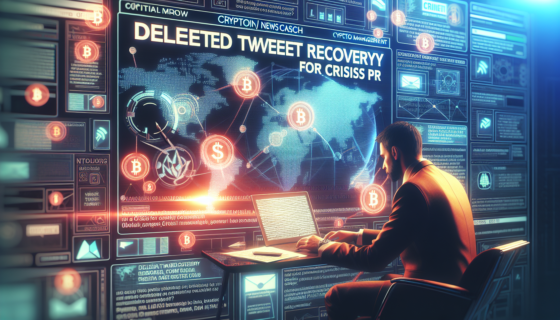Deleted tweet recovery for crisis PR