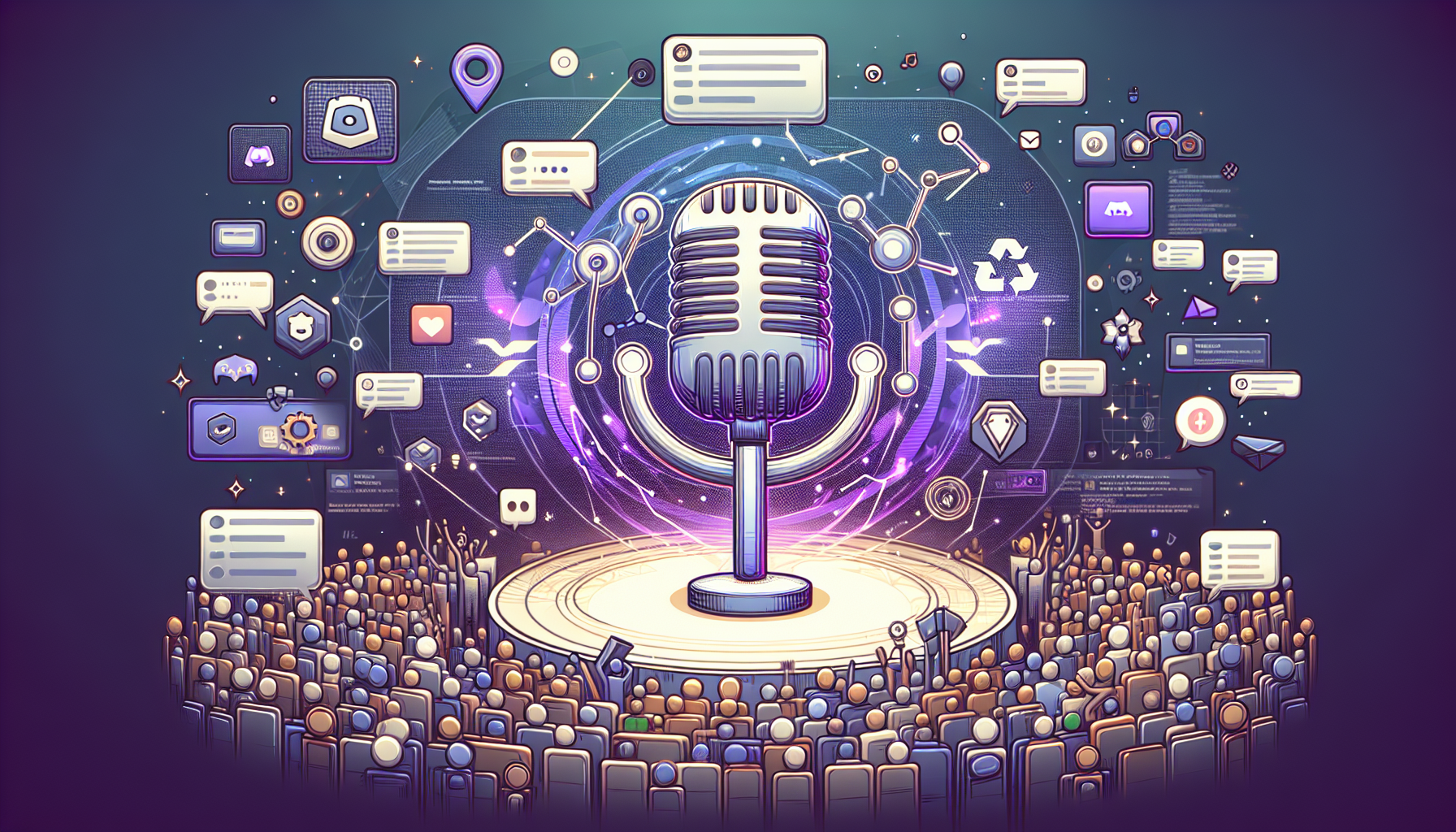 Discord stage channel event promotion