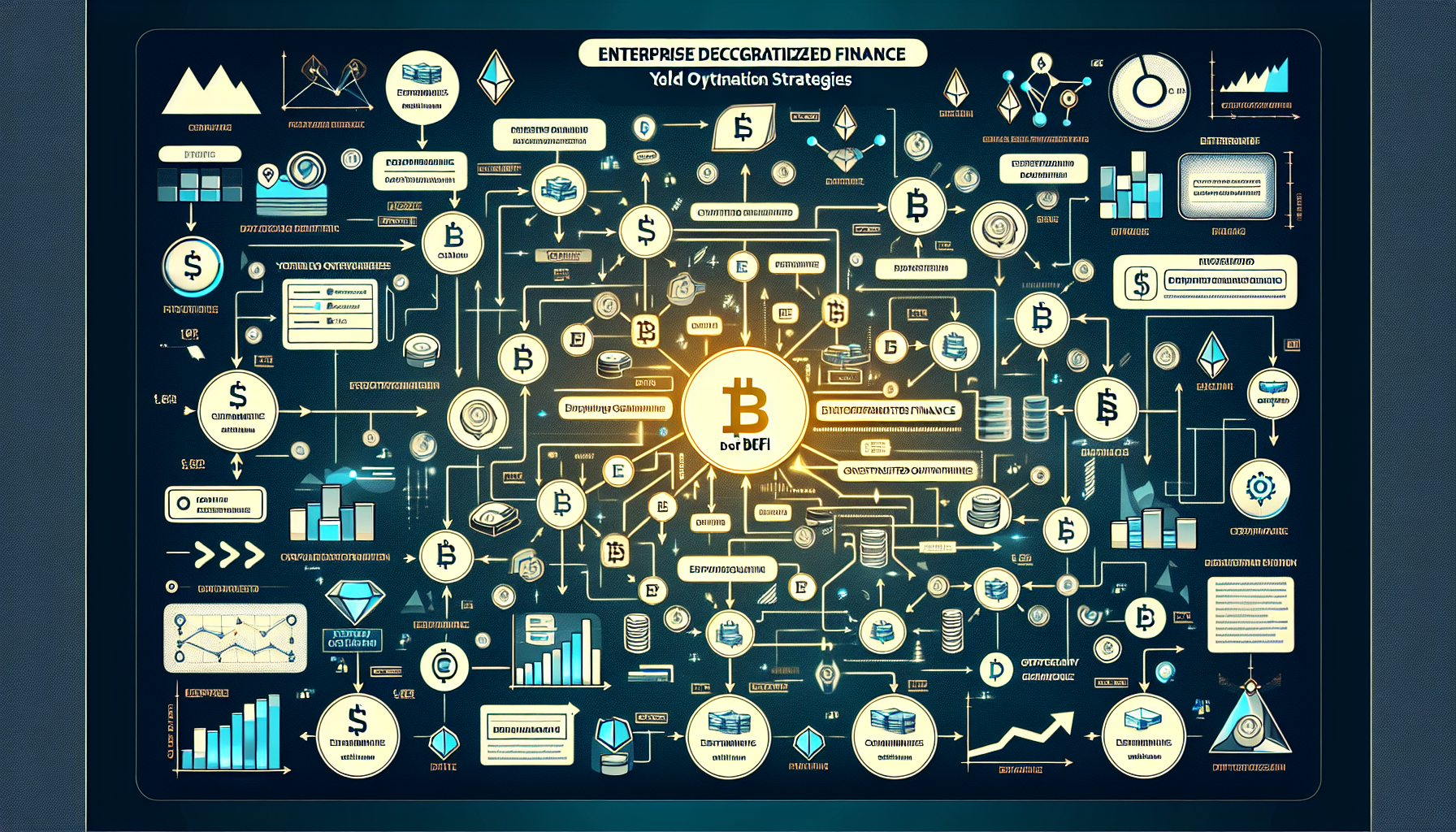 Enterprise DeFi yield optimization strategies
