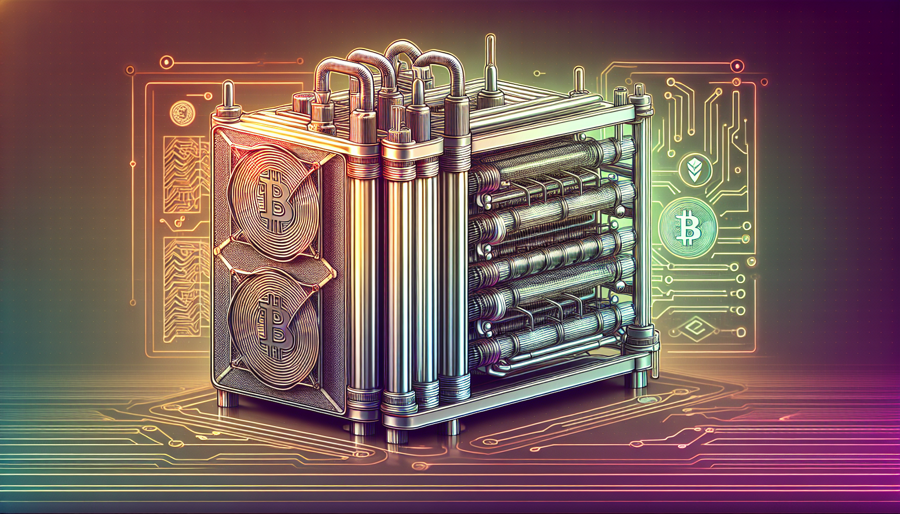 Liquid-cooled mining container costs