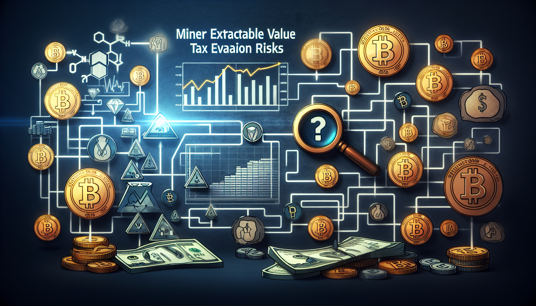 Miner extractable value (MEV) tax evasion risks