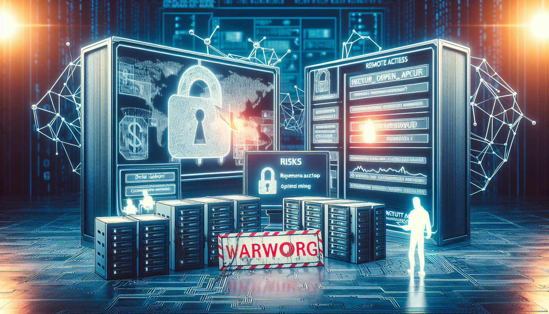 Miner remote access security risks