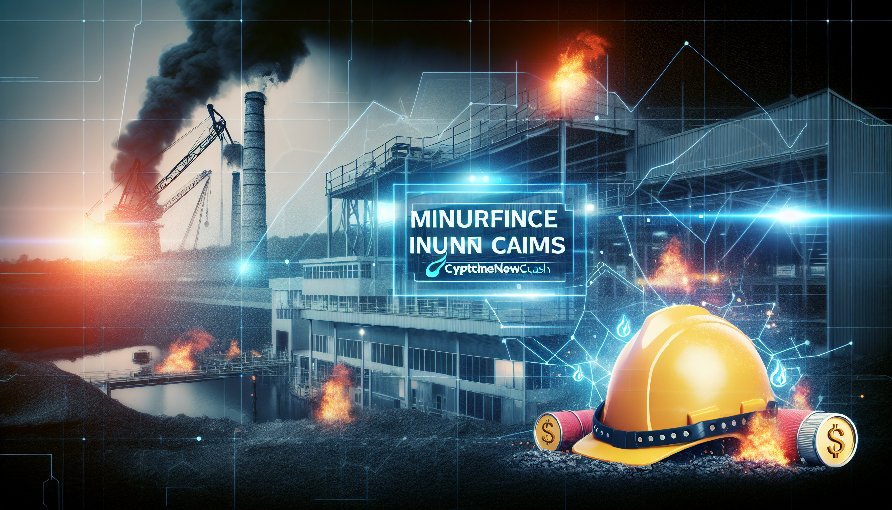 Mining facility fire insurance claims
