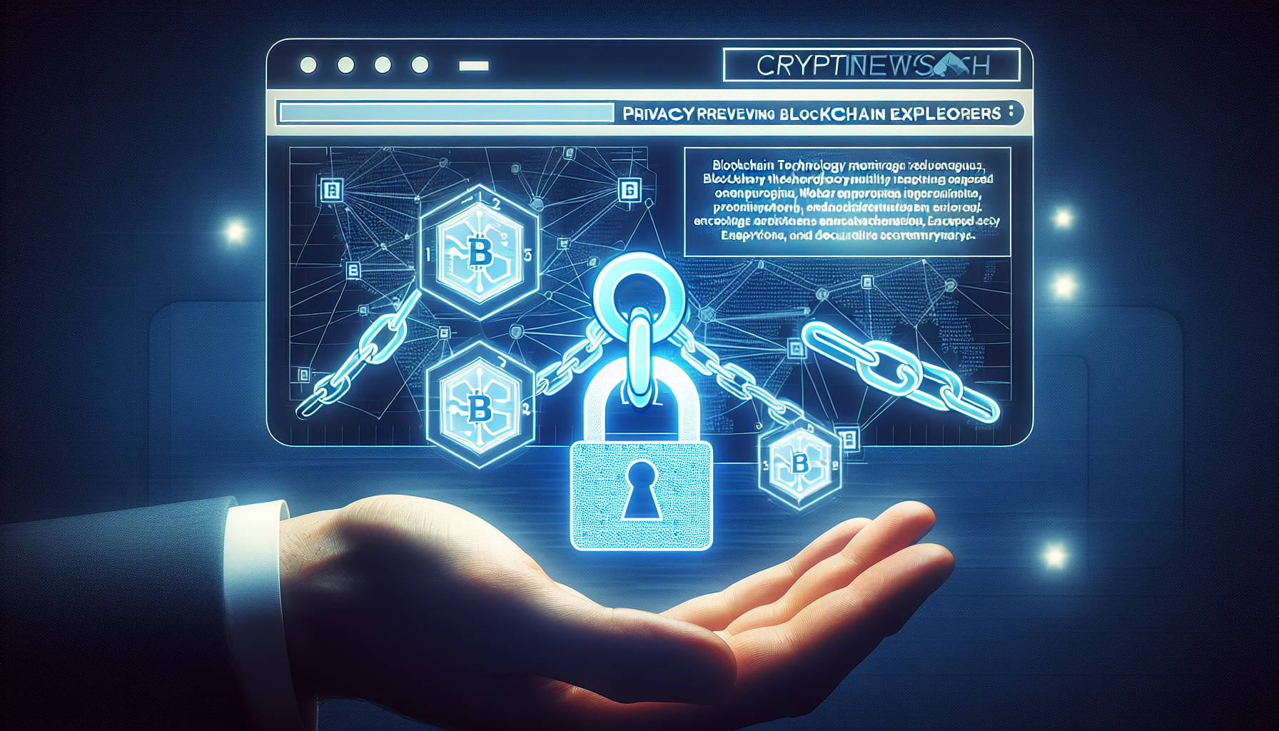 Privacy-preserving blockchain explorers