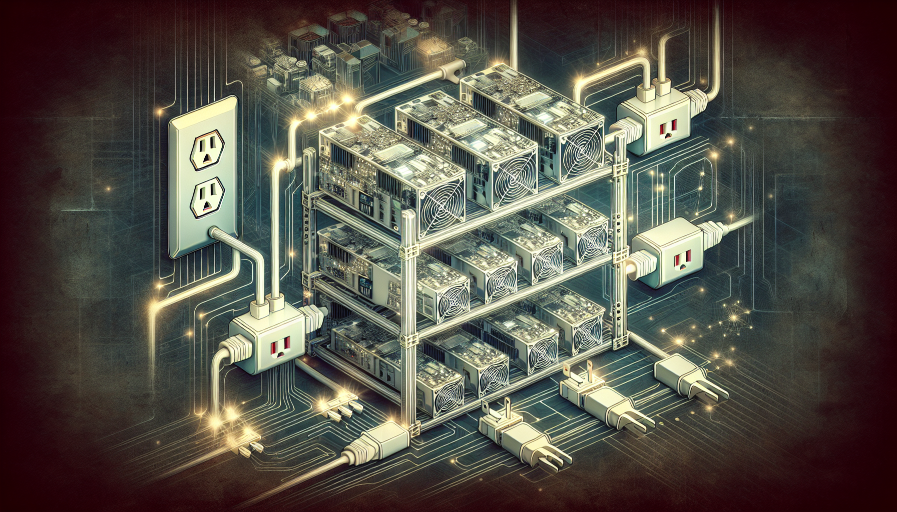 Smart plug mining rig kill switches