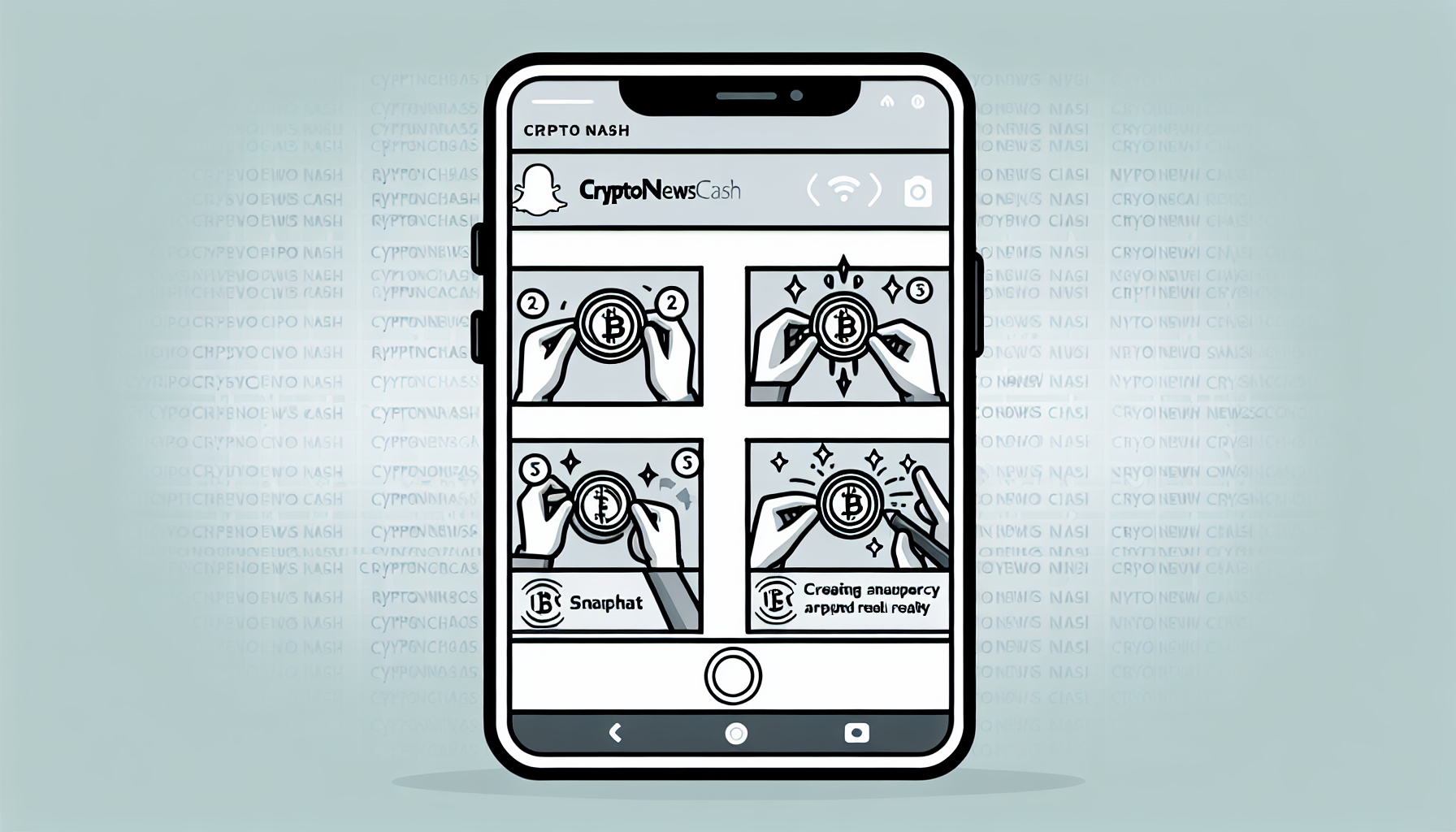 Snapchat AR crypto filter creation tutorial