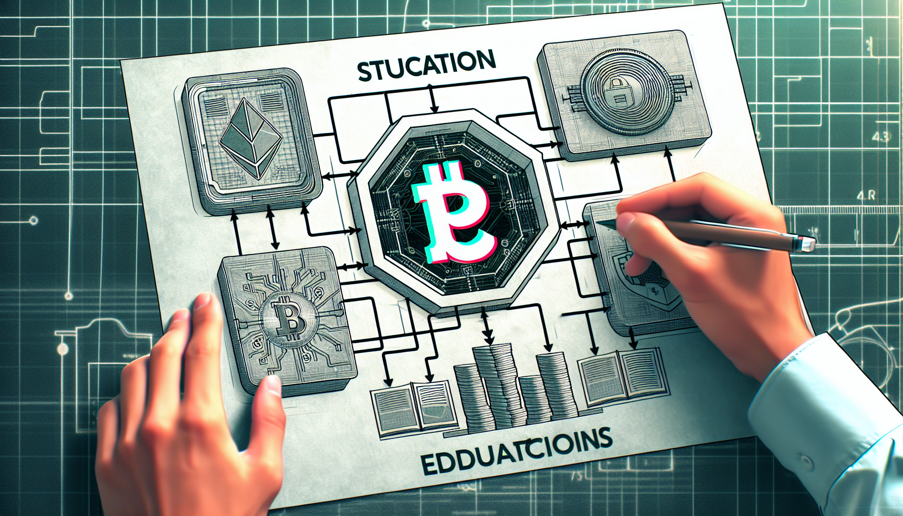 TikTok crypto educational series structure