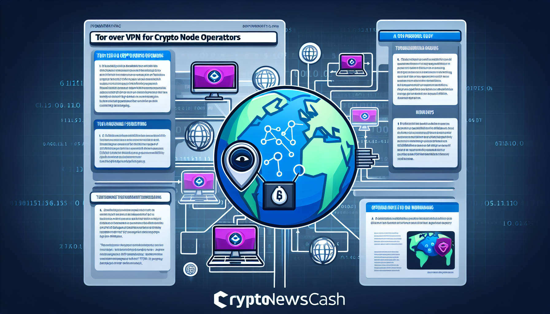 Tor over VPN for crypto node operators