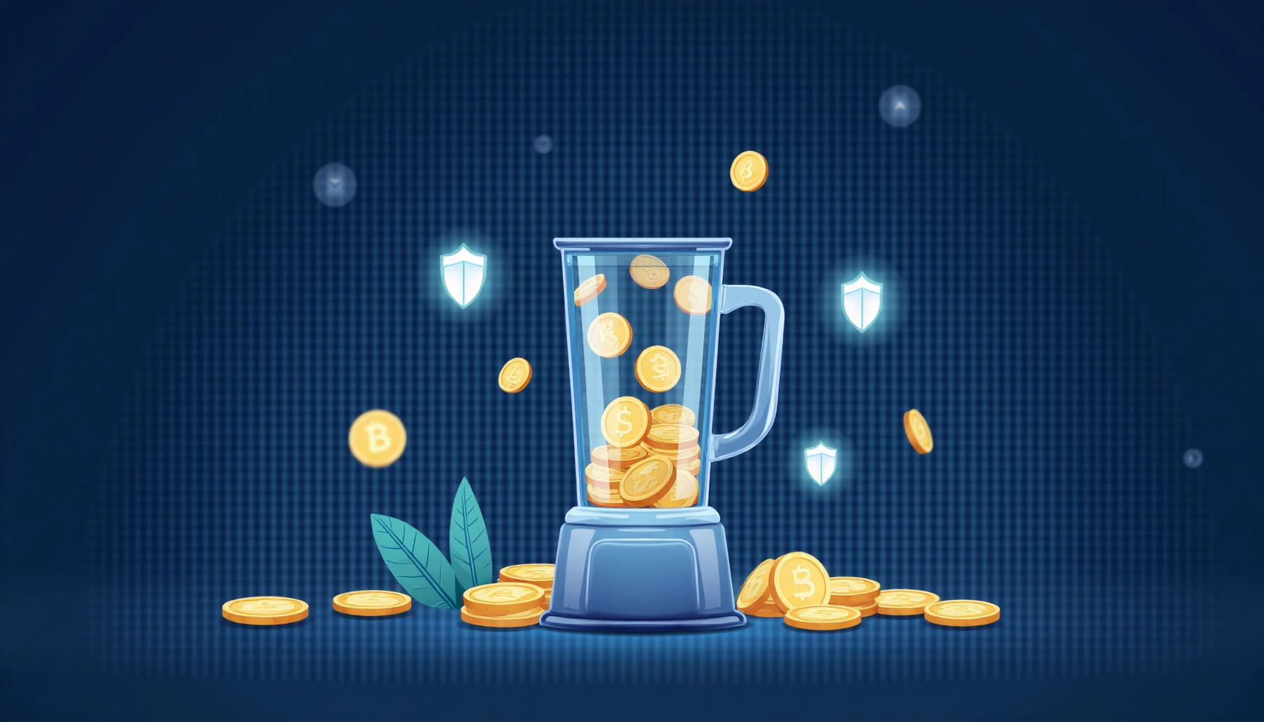 Crypto mixer blockchain analysis resistance