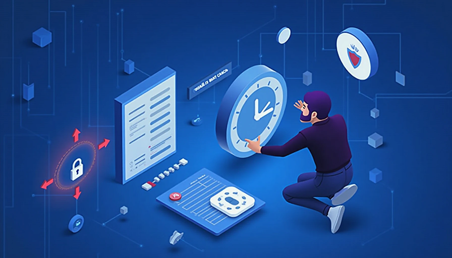Smart contract timelock exploits
