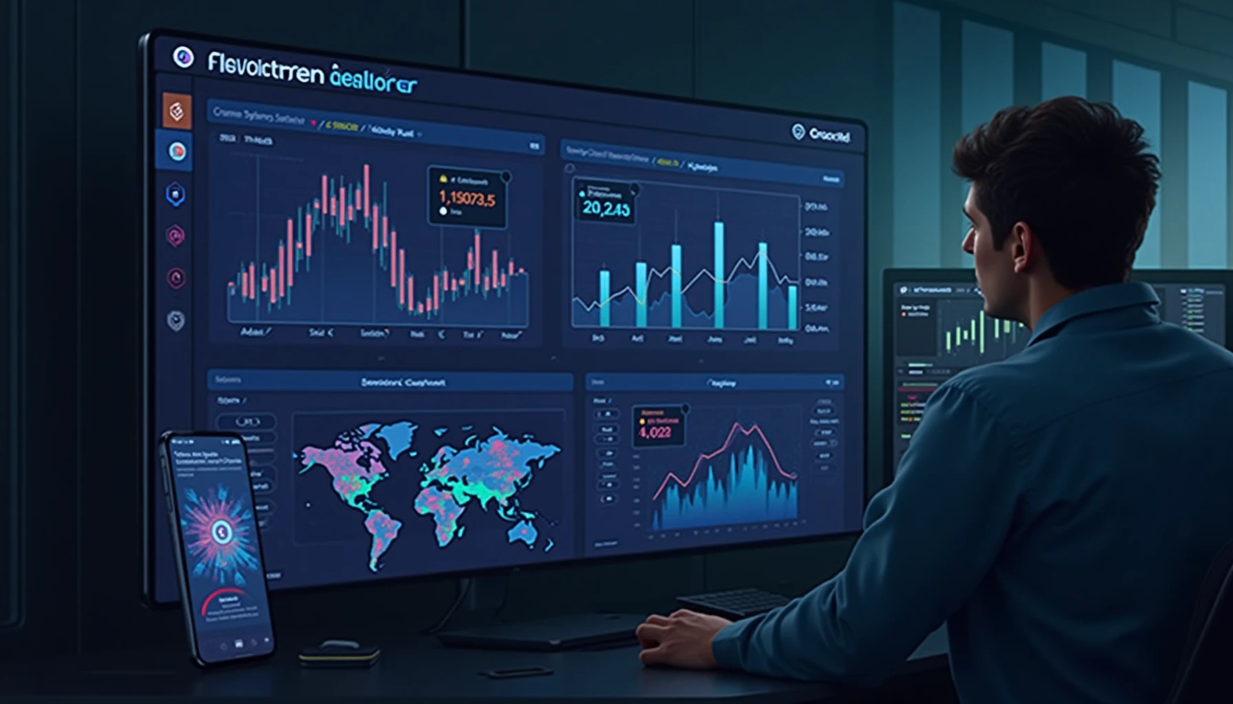 Crypto market sentiment tracking dashboards