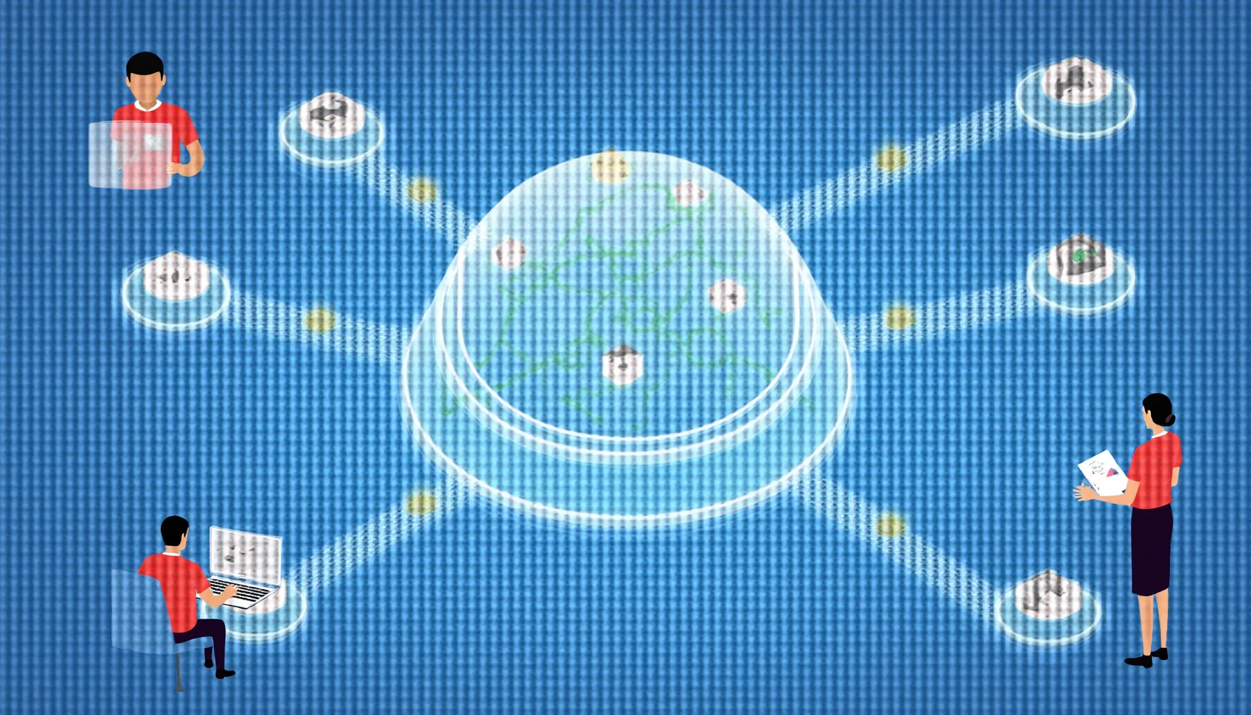 Decentralized storage marketing solutions