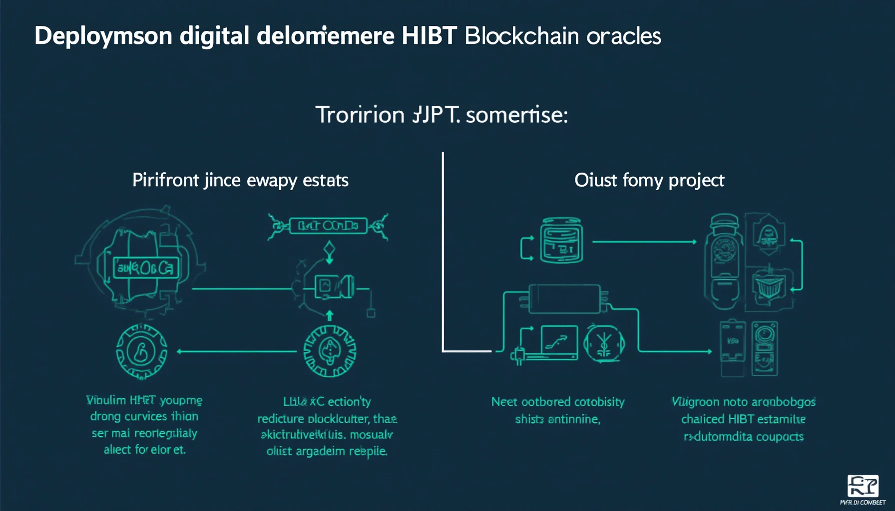 HIBT blockchain oracles for mining data