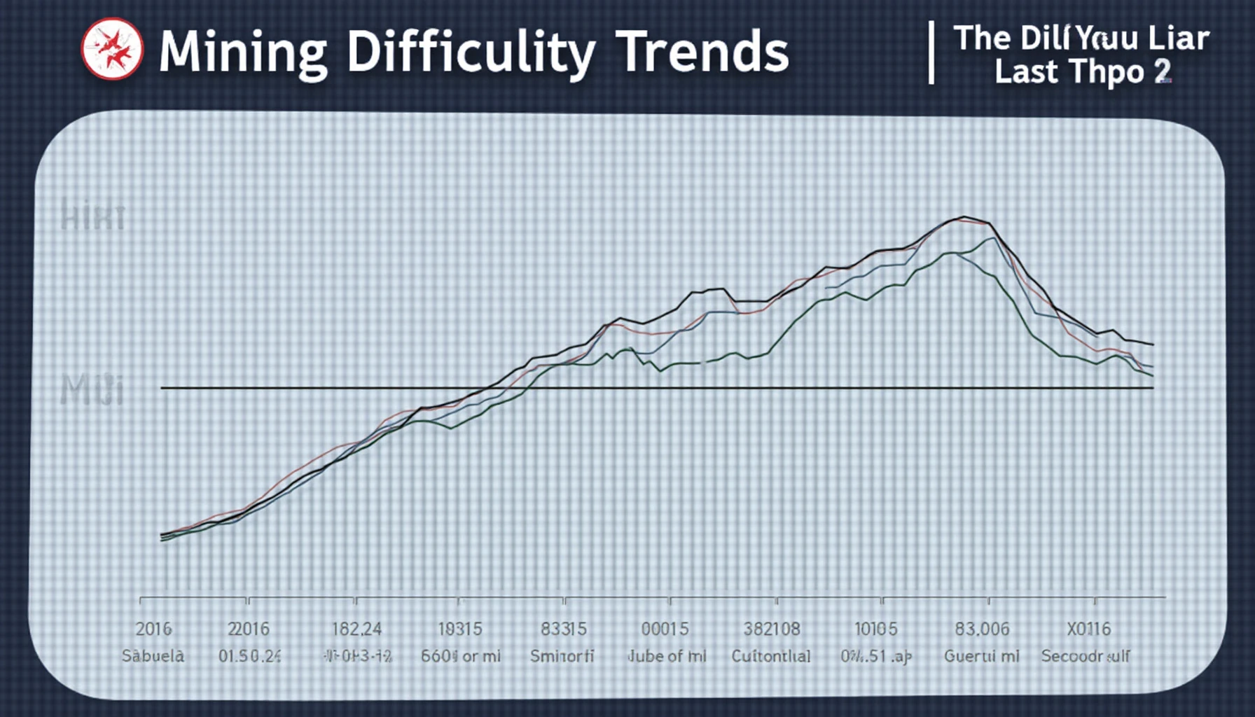 HIBT mining difficulty historical trends