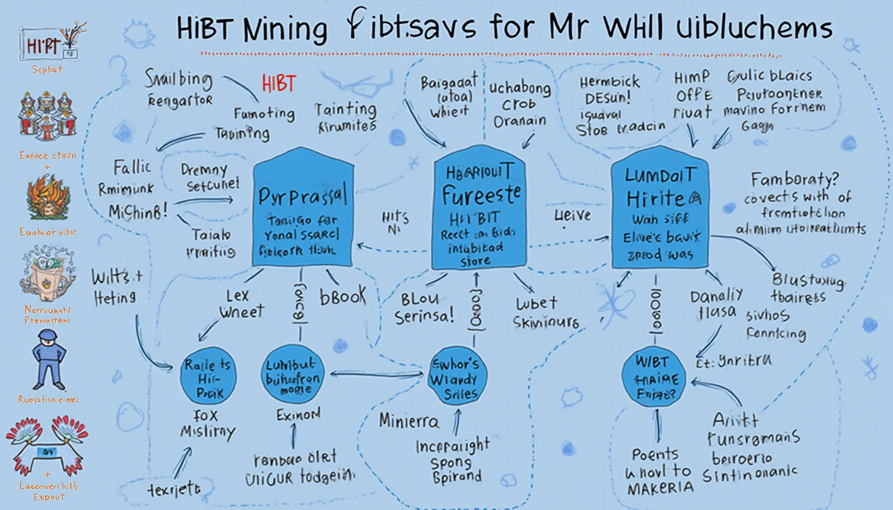 HIBT mining reward distribution algorithms