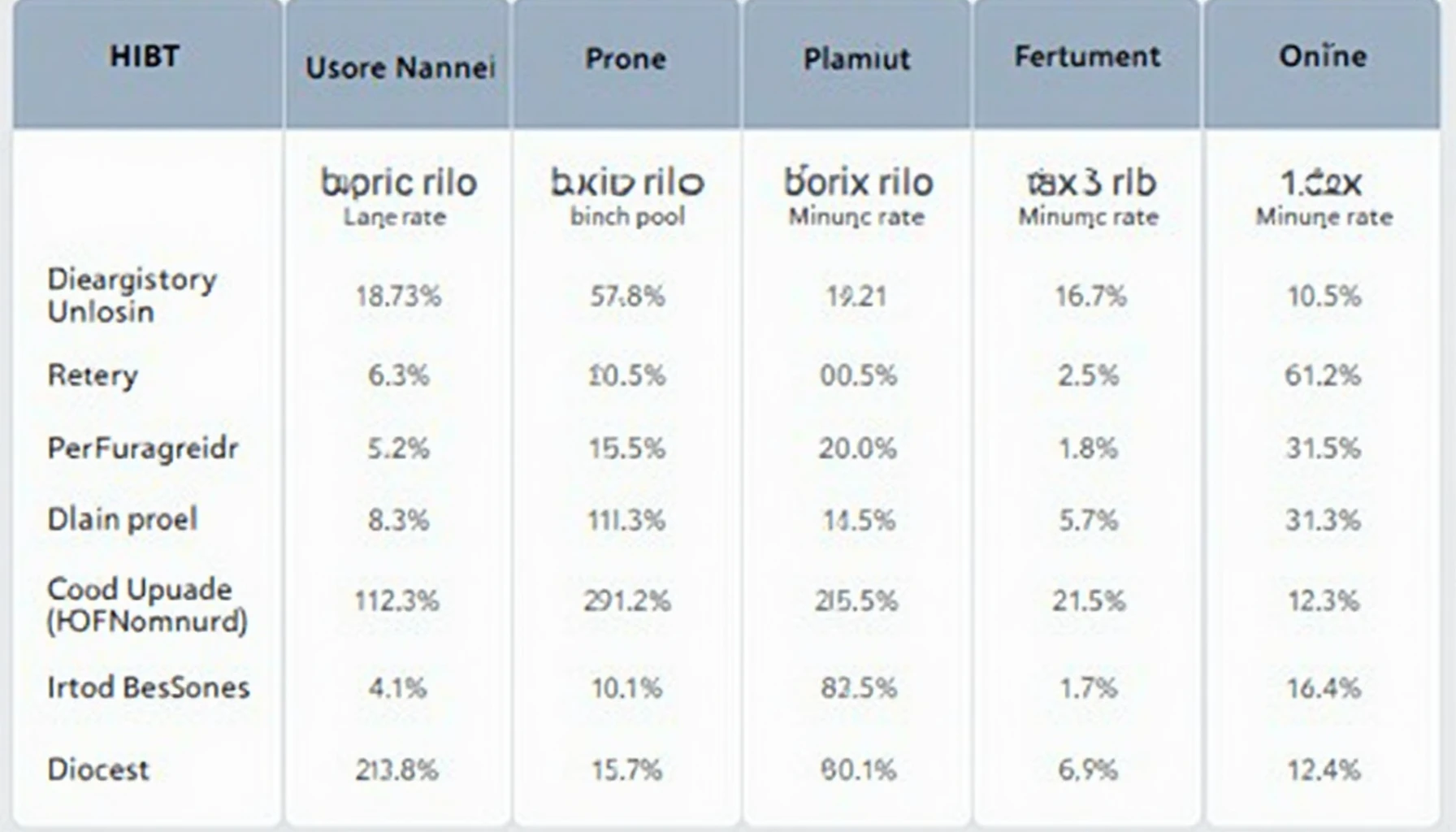 HIBT mining pool performance benchmarks