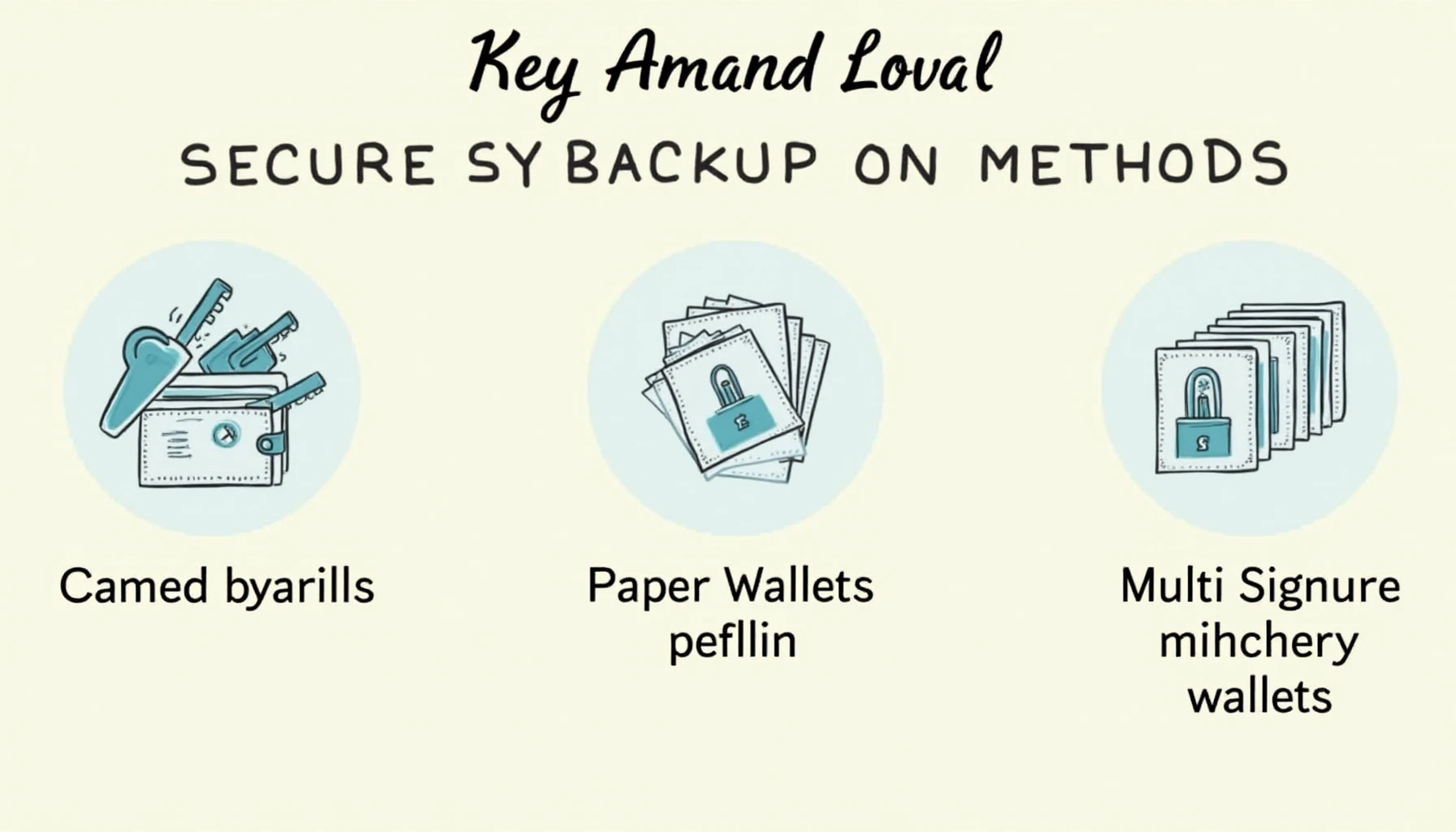 Cryptocurrency Key Backup Verification