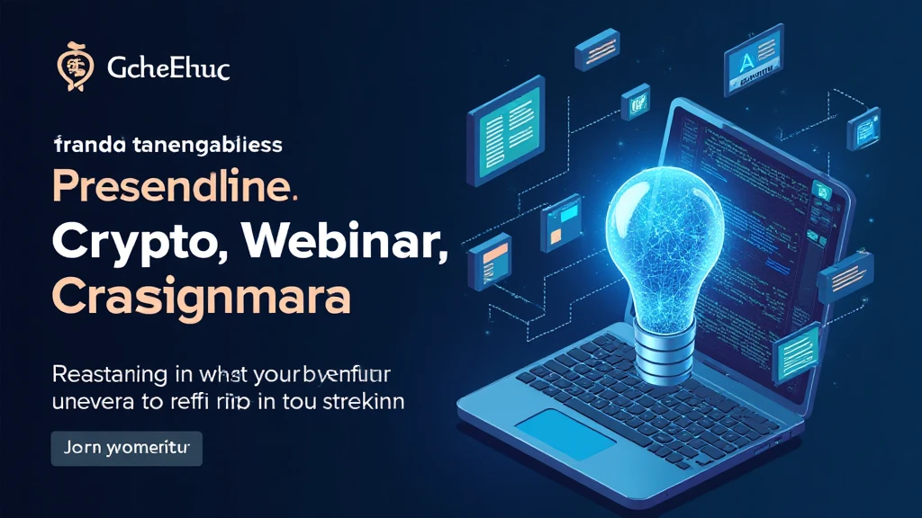 Crypto webinar promotion Vietnam