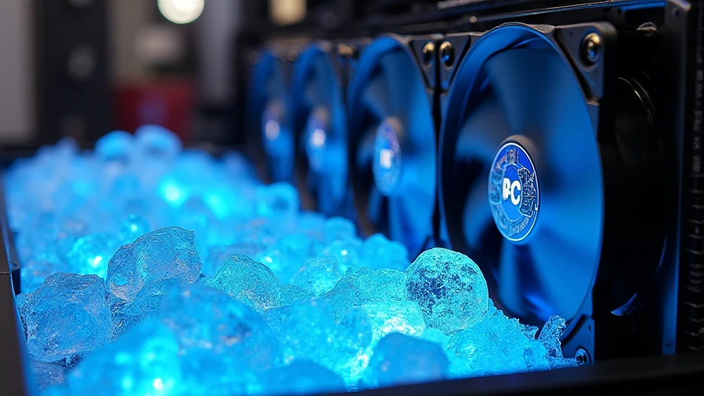 Vietnam crypto mining rig cooling with ice baths